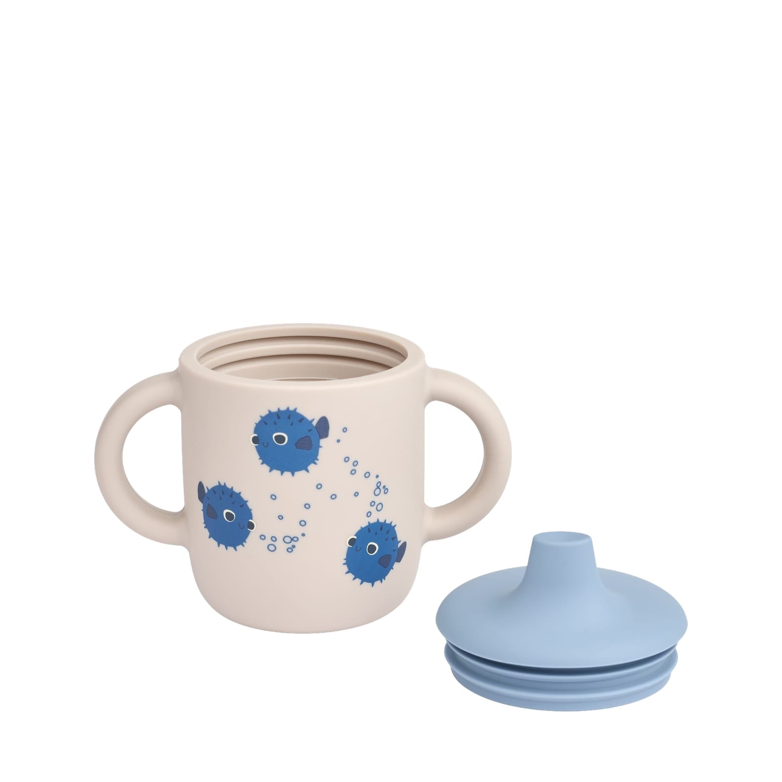 Neil Sippy Cup - Pufferfish Sandy