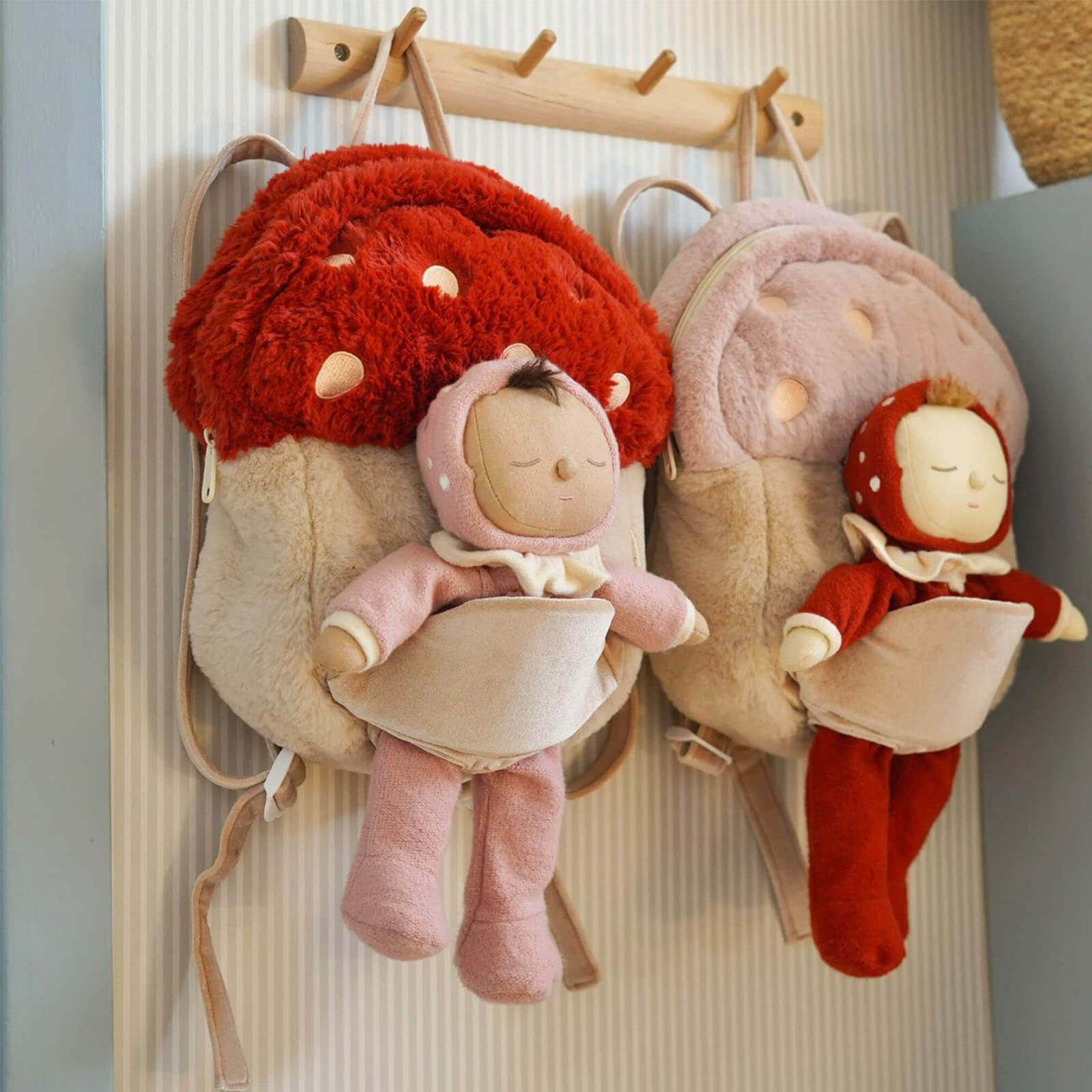 Hopalong Mushroom Backpack - Pink