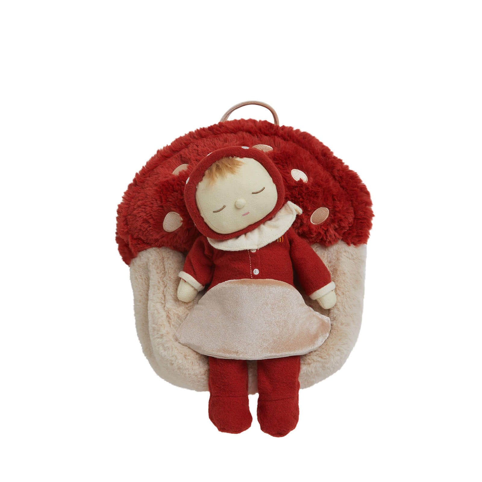 Hopalong Mushroom Backpack - Red