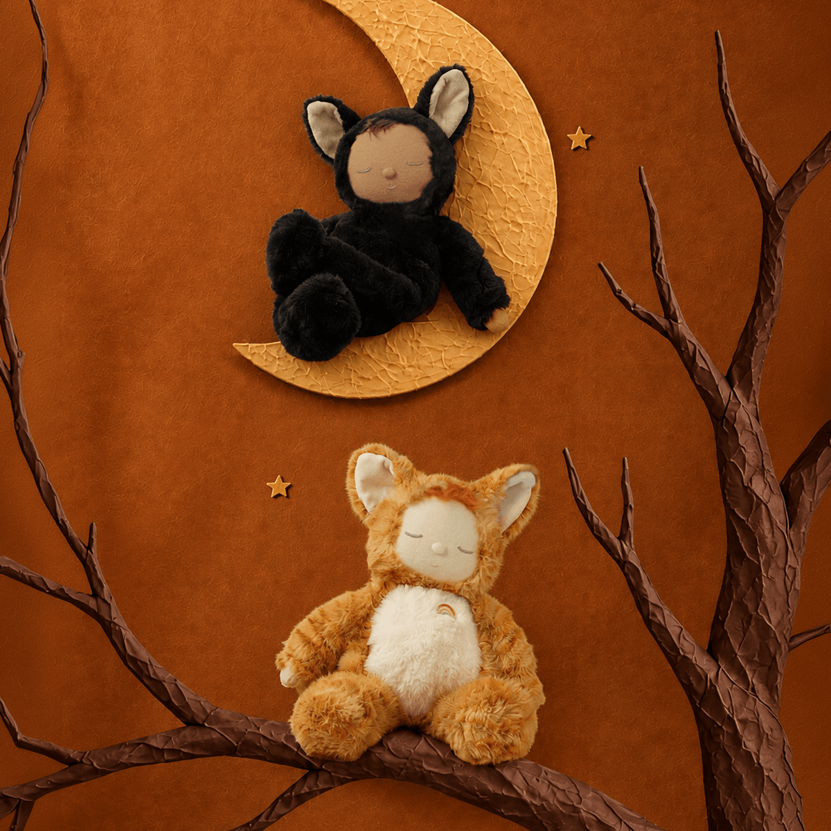 Cozy Day Dinkum Doll - Cat Nox
