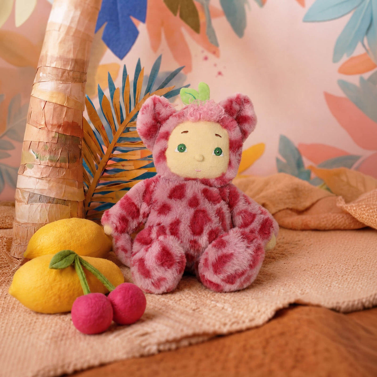 Cozy Dinkum Cherry Cheetah
