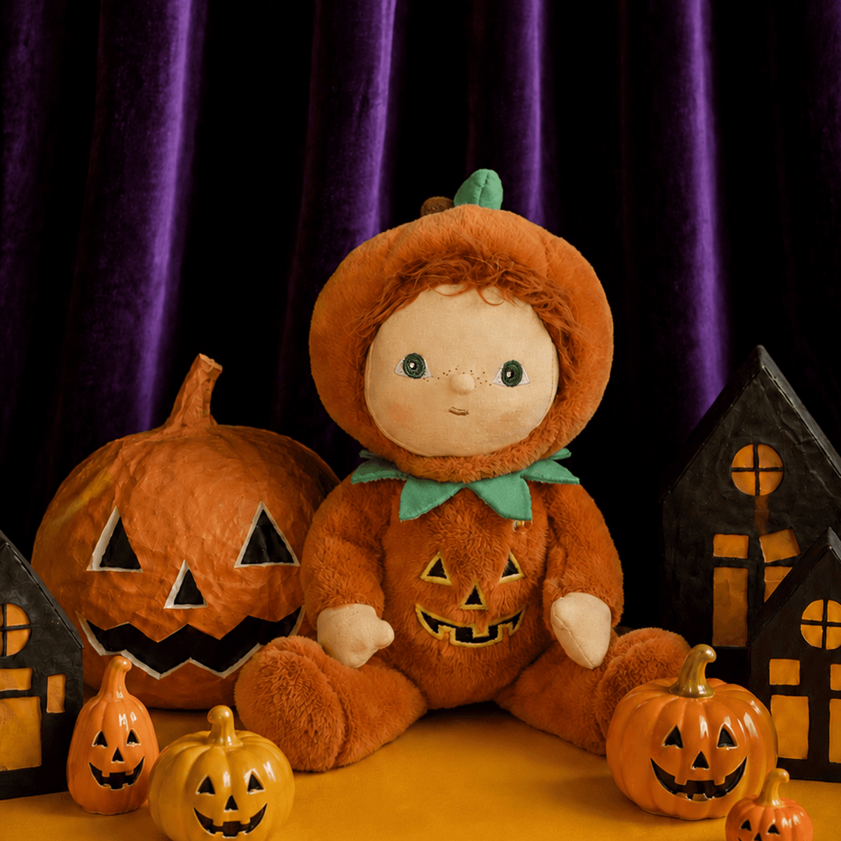 Dinky Dinkum Doll - Jules Jack O Lantern
