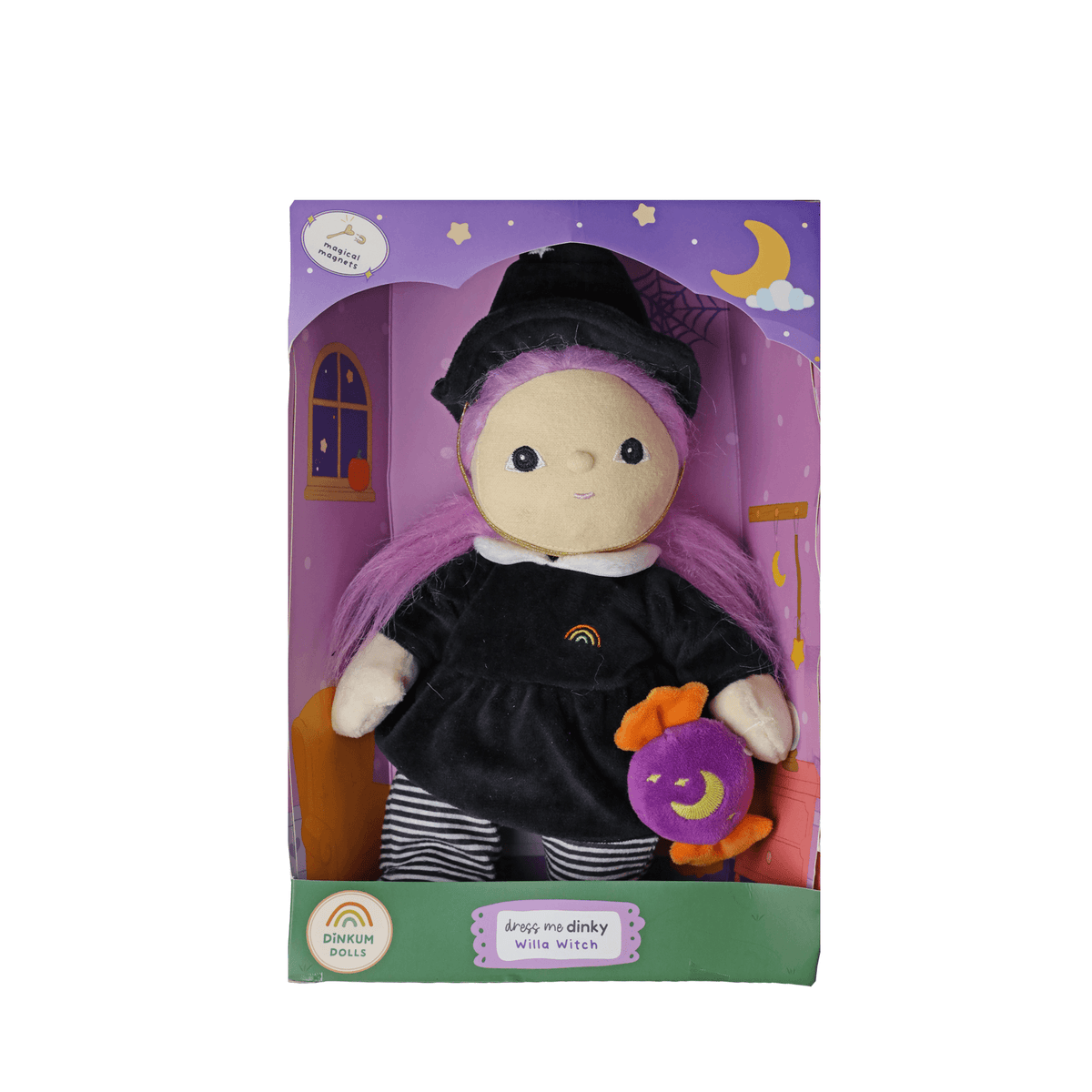 Dress Me Dinky Doll - Willa Witch