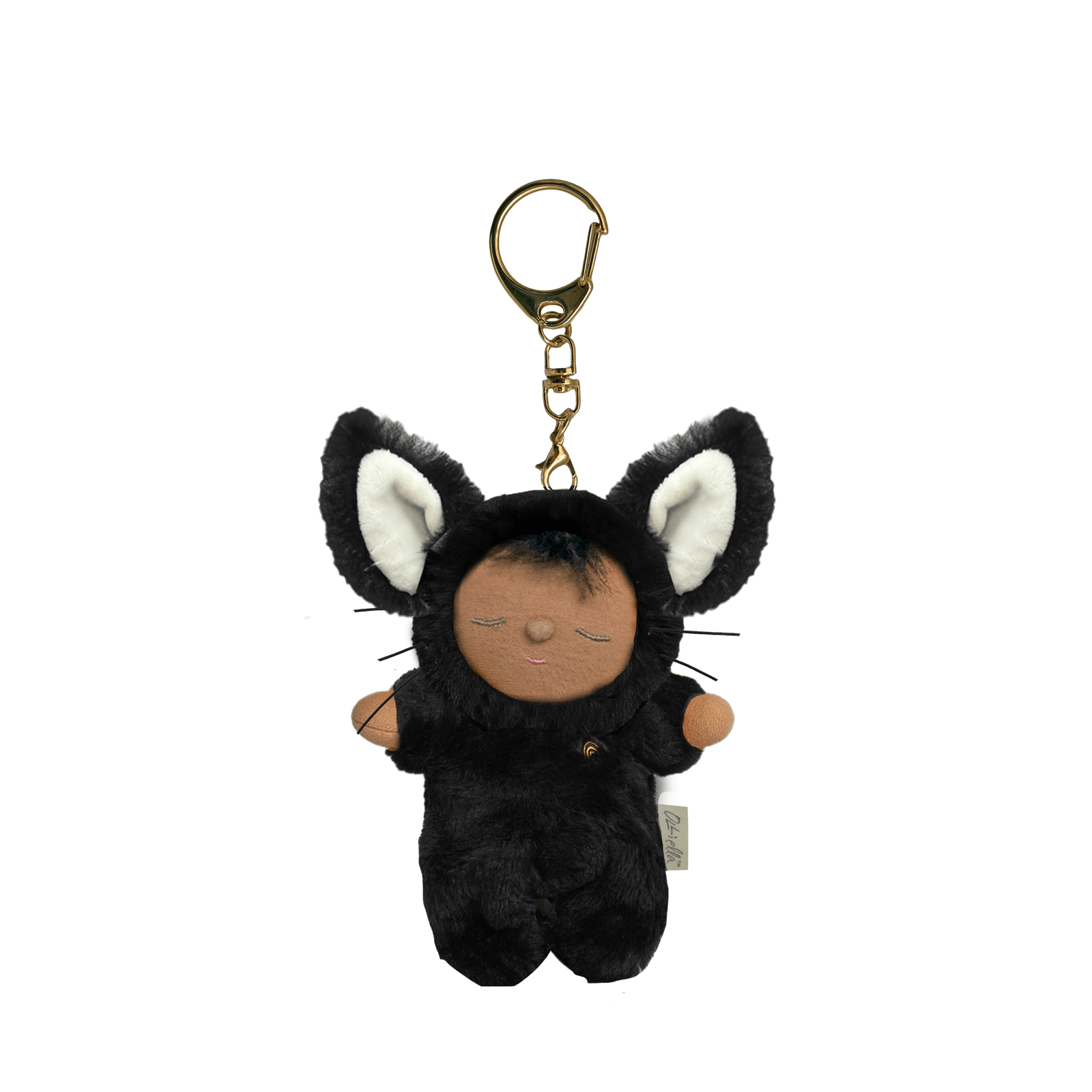 Cozy Bag Charm - Cat Nox