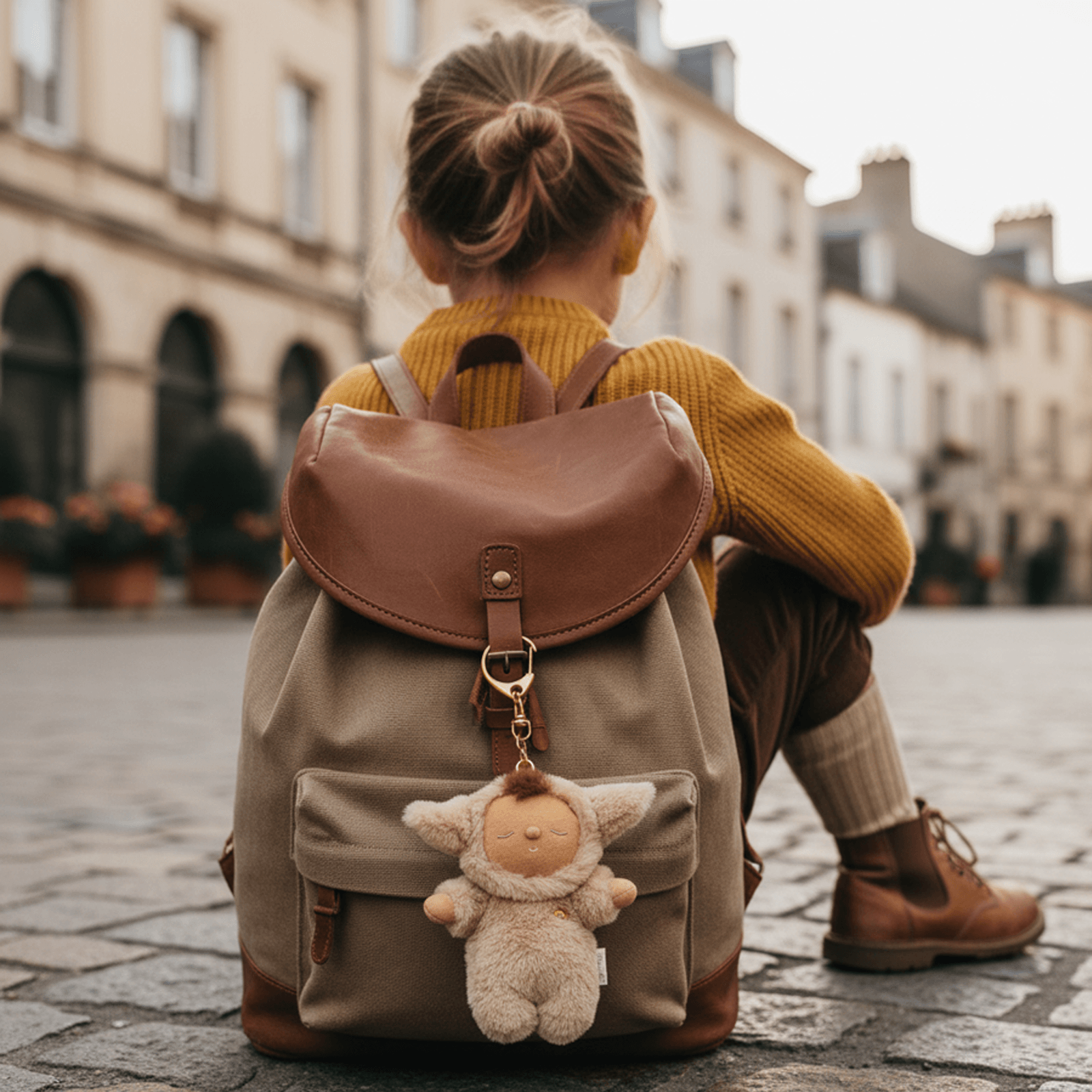 Cozy Bag Charm - Lamby Pip