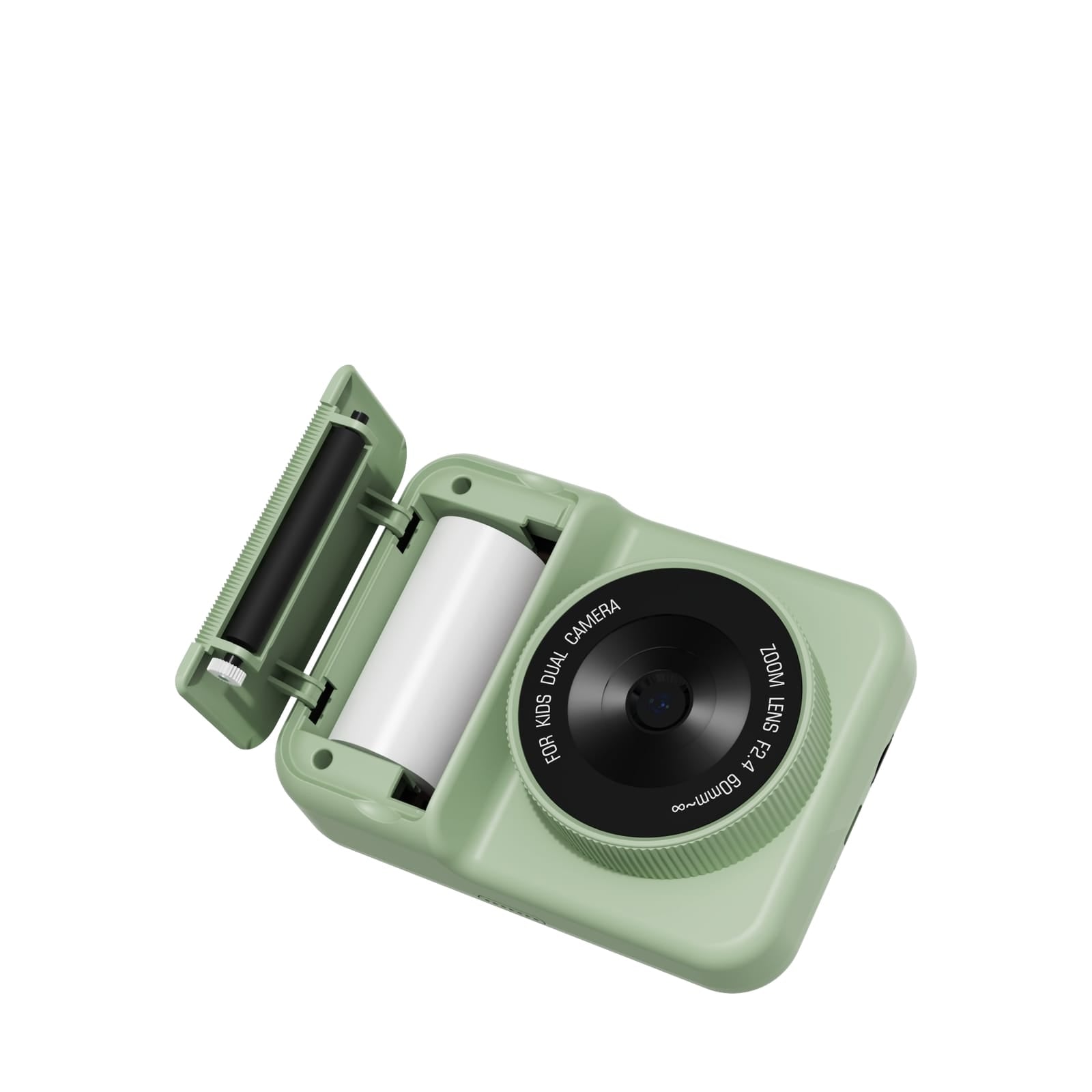 Digital Camera with Print - Dino Green