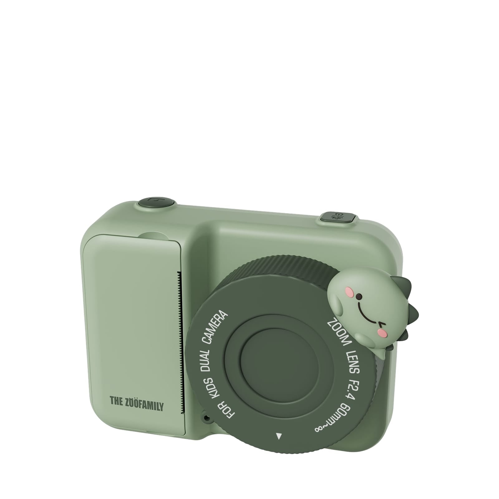 Digital Camera with Print - Dino Green