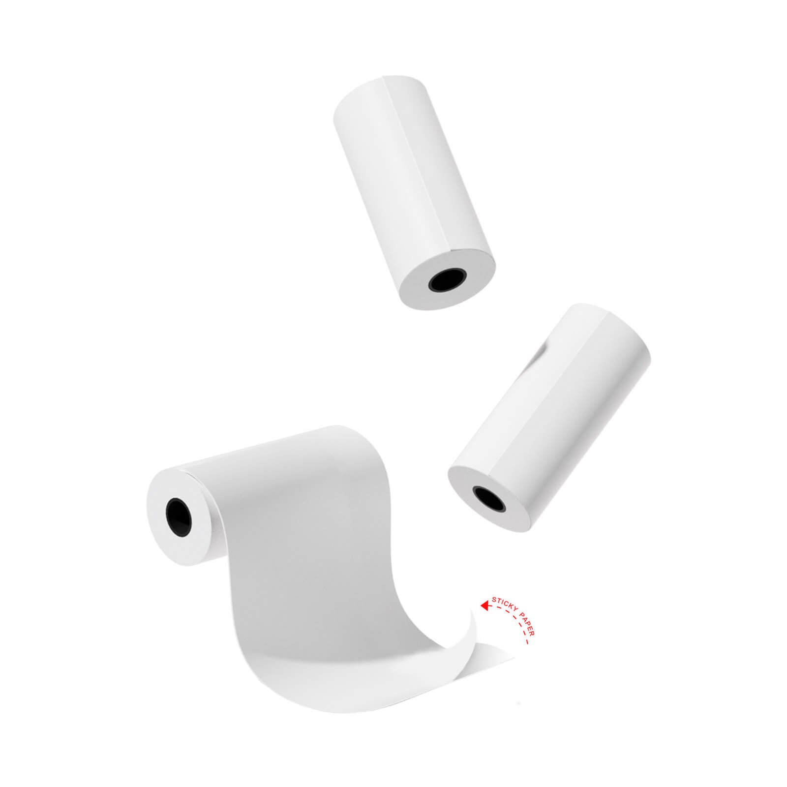 Zoo Print Sticky Paper Rolls 3 Pack