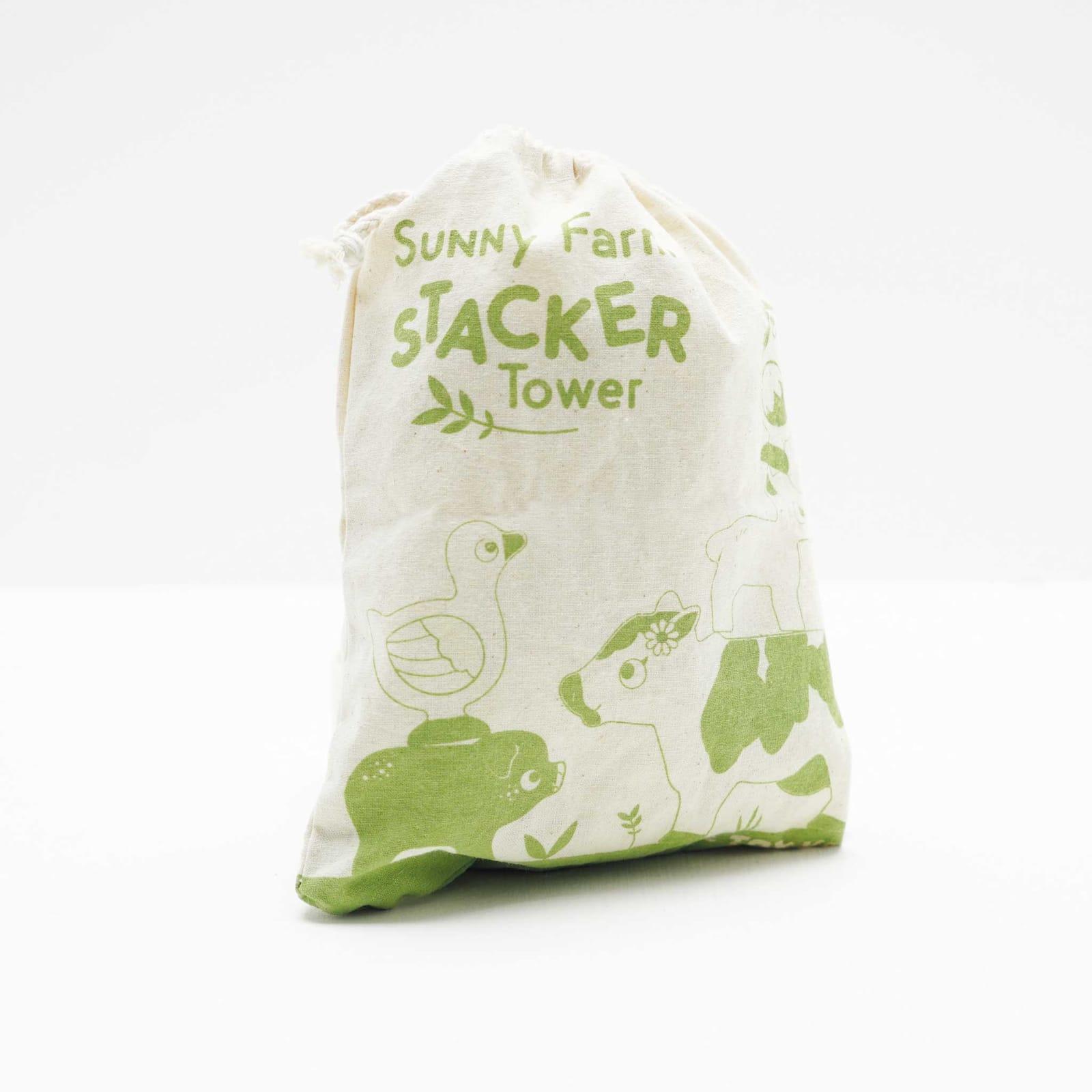 Farmyard Stacking Animals and Bag