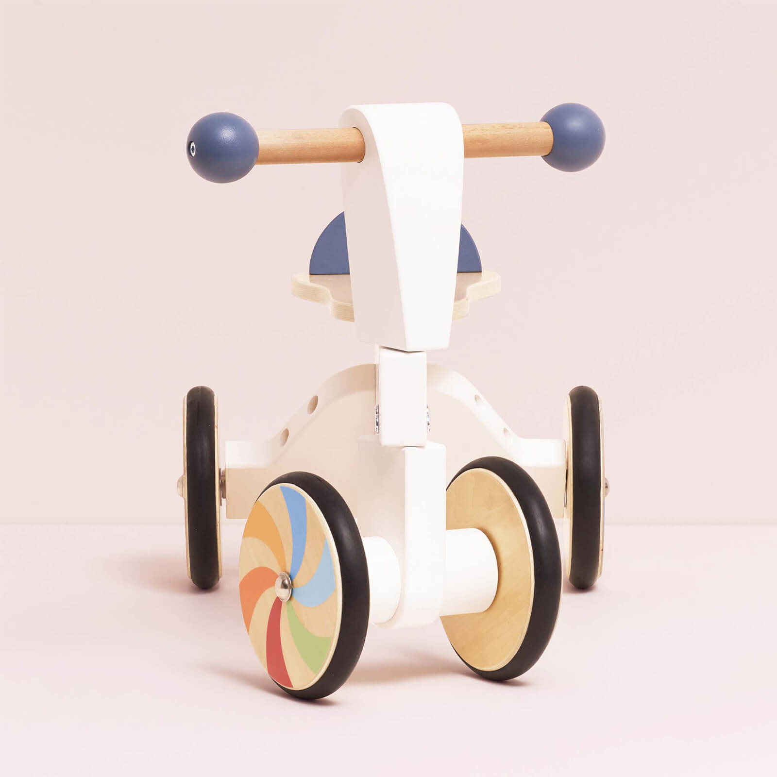 Wooden Rainbow Ride On Trike