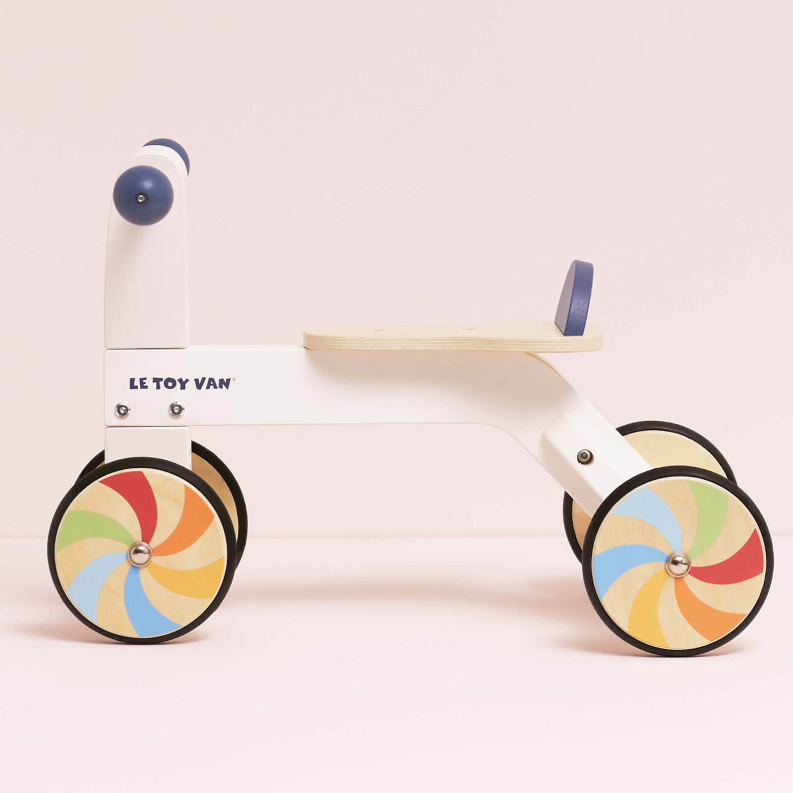 Wooden Rainbow Ride On Trike