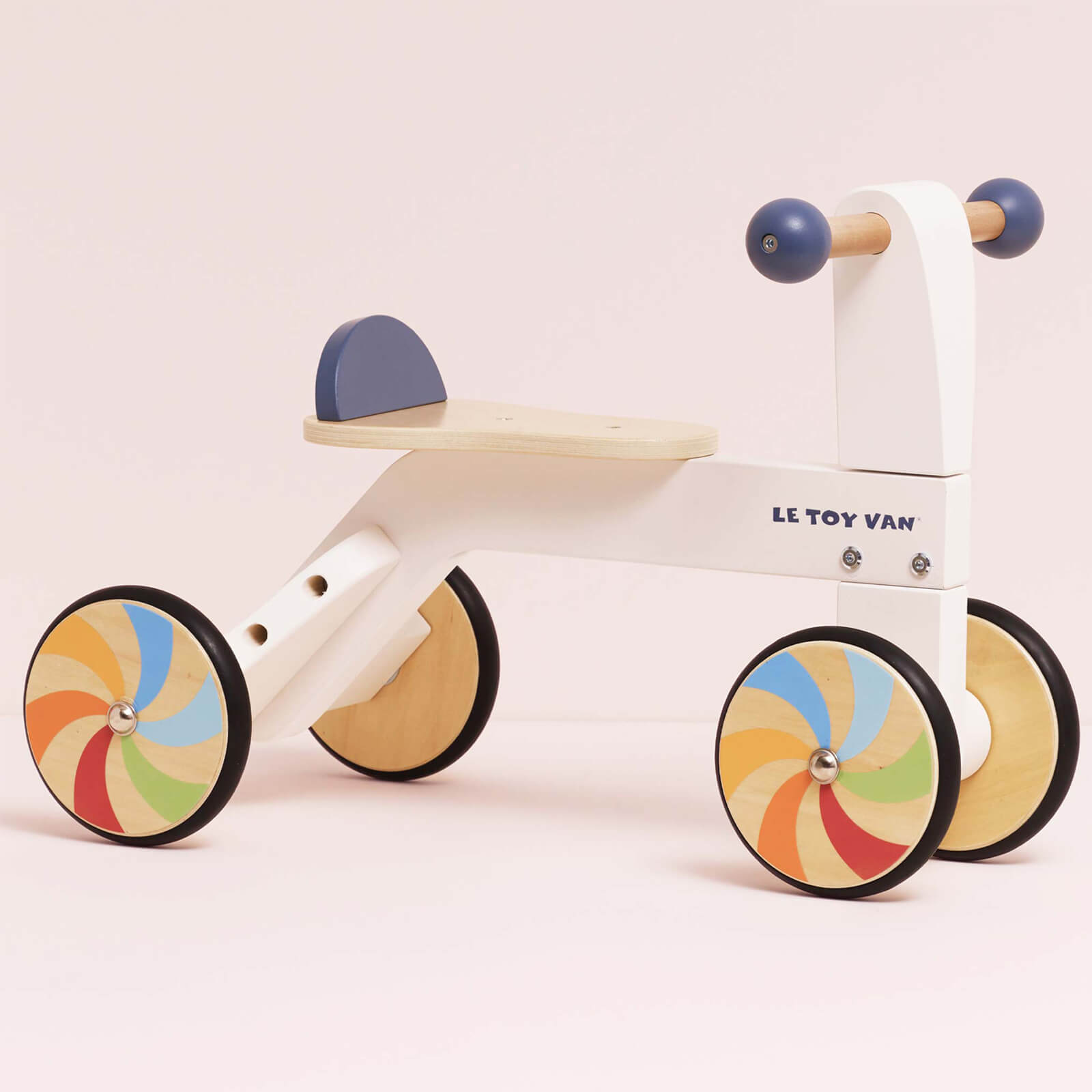 Wooden Rainbow Ride On Trike