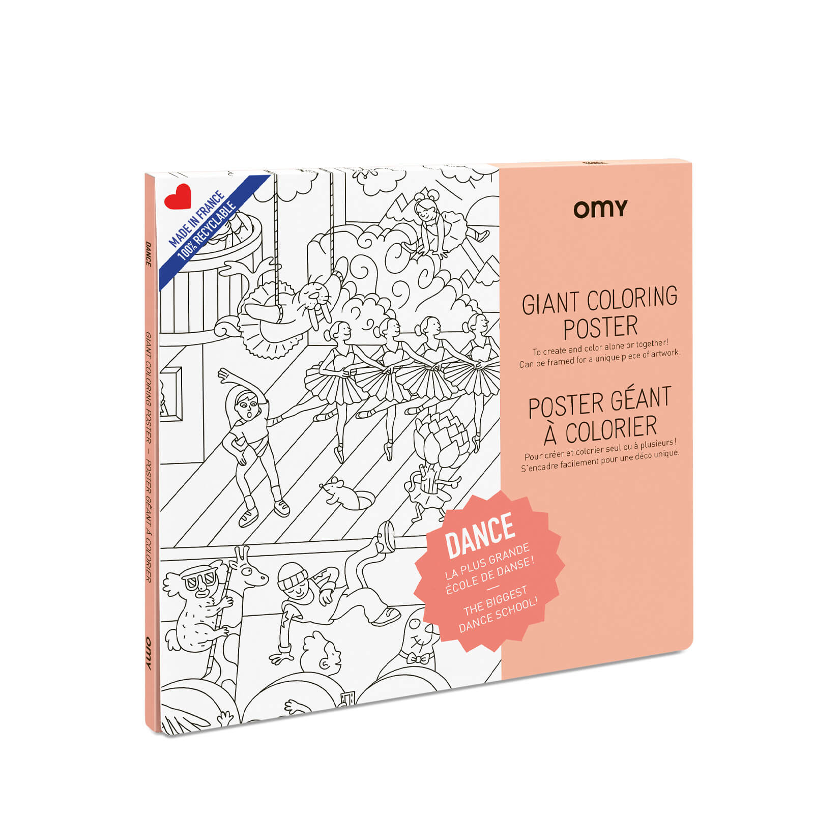 Colouring Poster - Dance