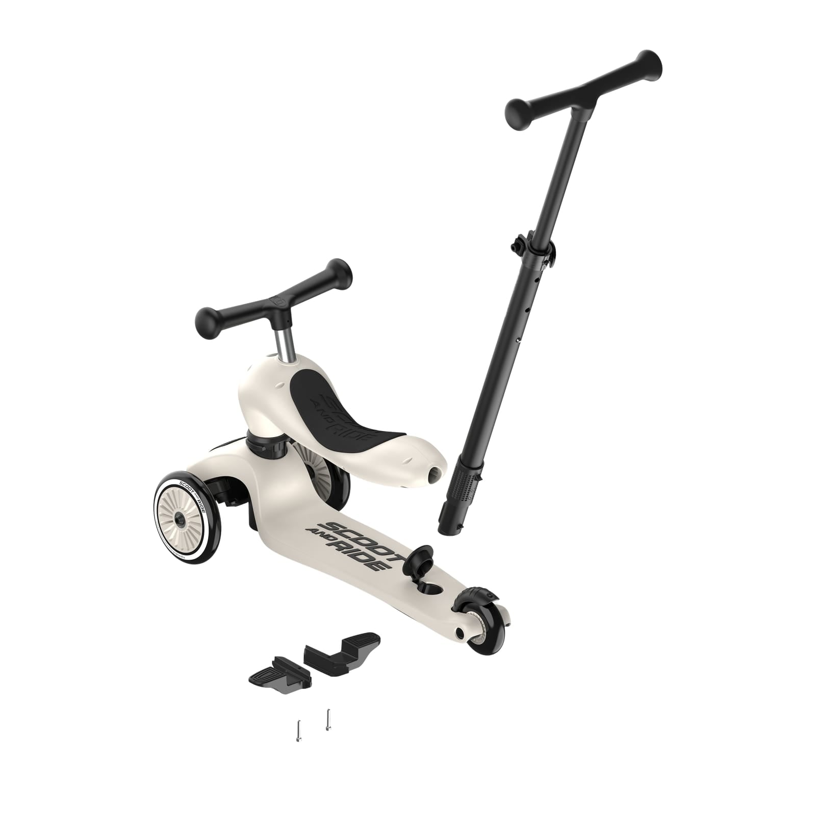 Highwaykick 1 Scooter - Push and Go - Ash