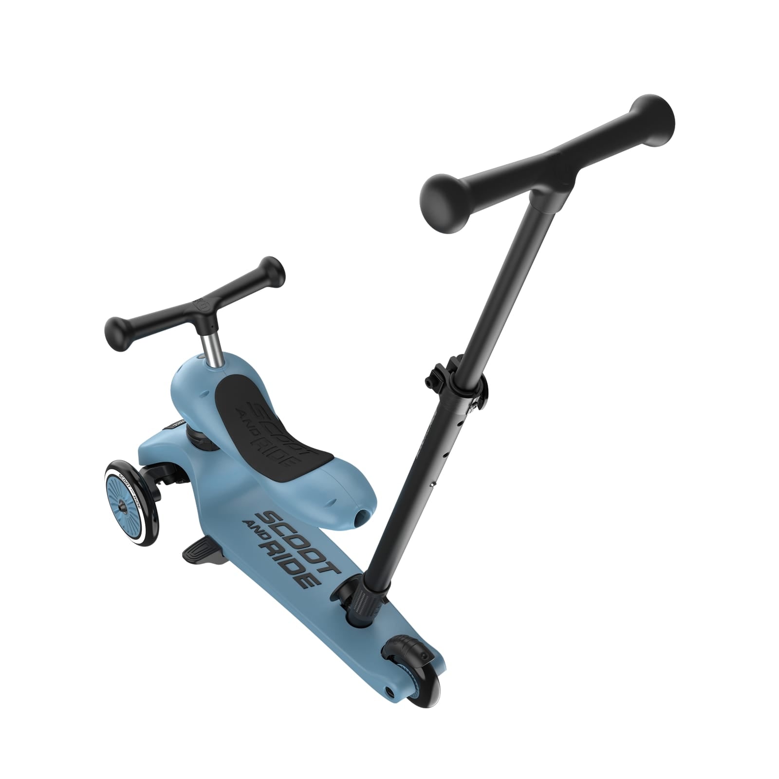 Highwaykick 1 Scooter - Push and Go - Steel