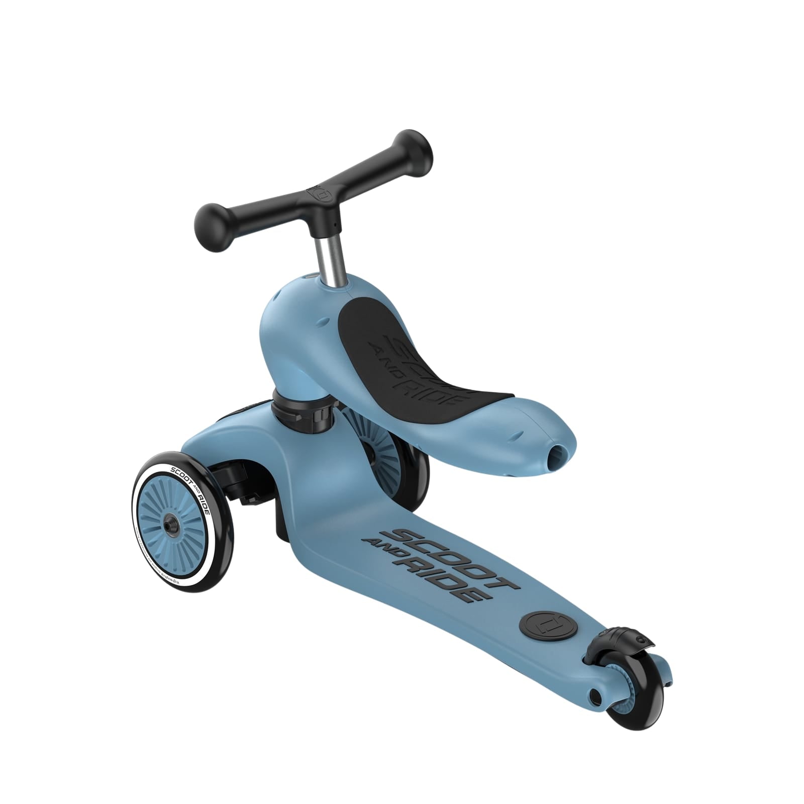 Highwaykick 1 Scooter - Push and Go - Steel