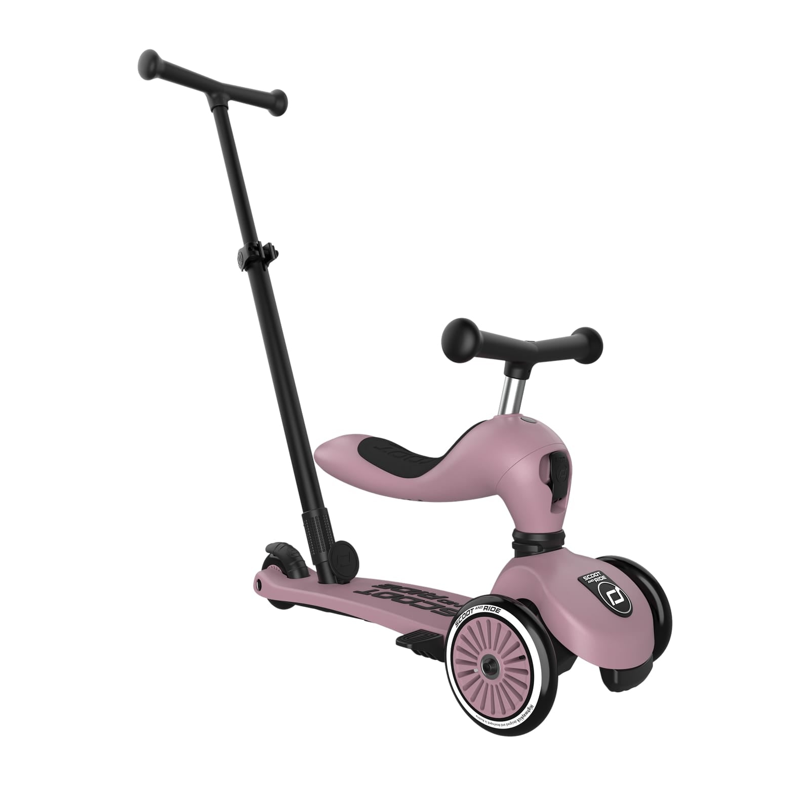 Highwaykick 1 Scooter - Push and Go - Wildberry