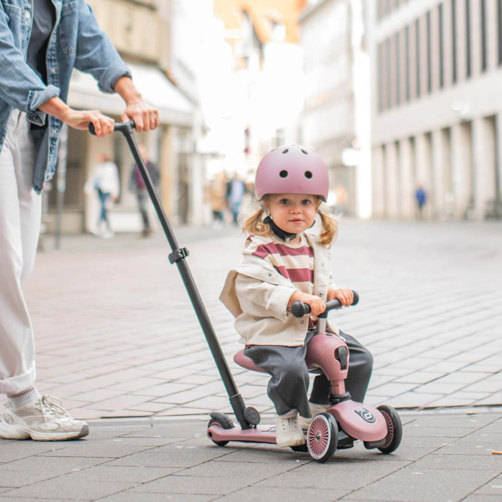 Highwaykick 1 Scooter - Push and Go - Wildberry
