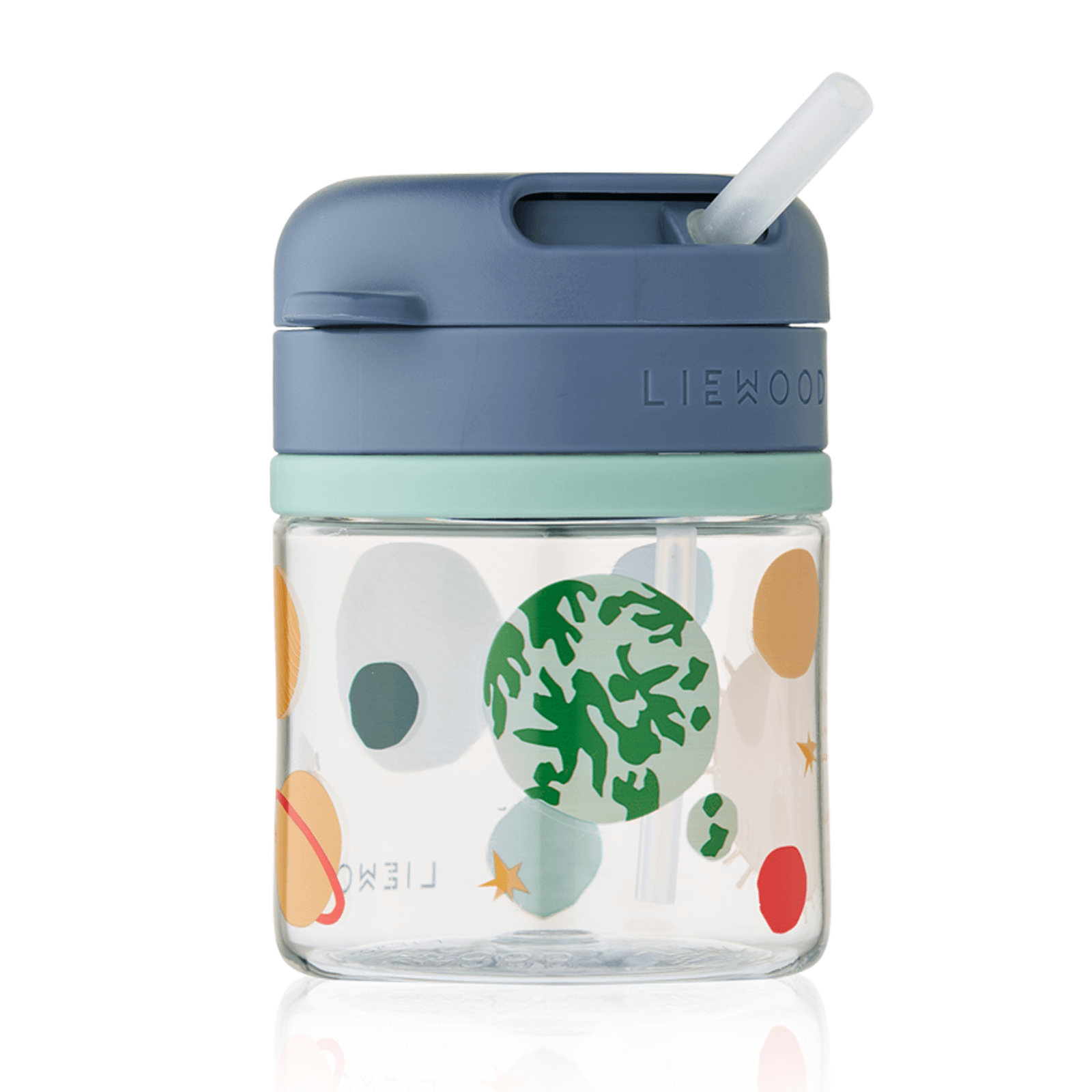 Pavia Tritan Straw Cup 280ml - Universe Classic Navy