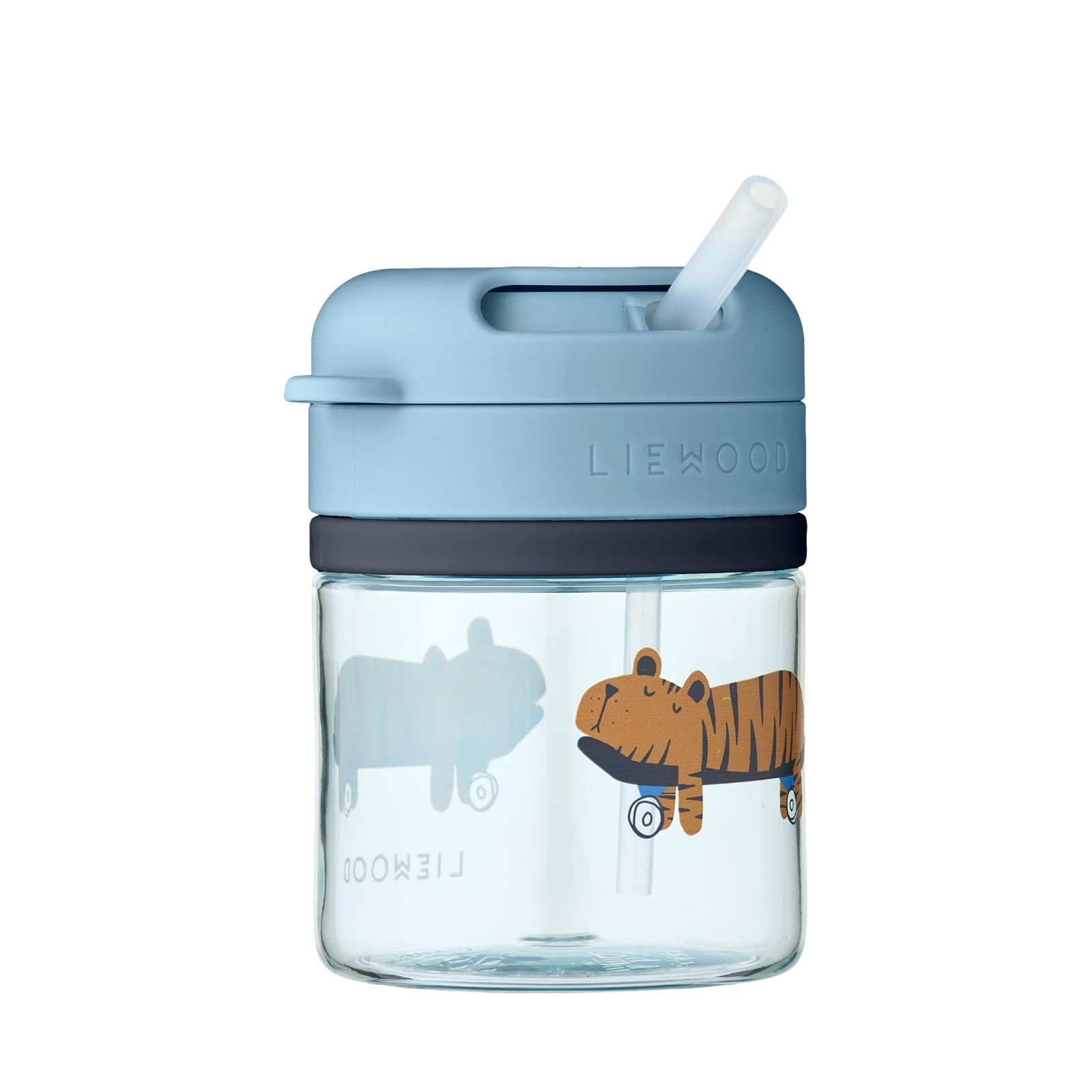 Pavia Tritan Straw Cup 280ml - Fun Beach Blue