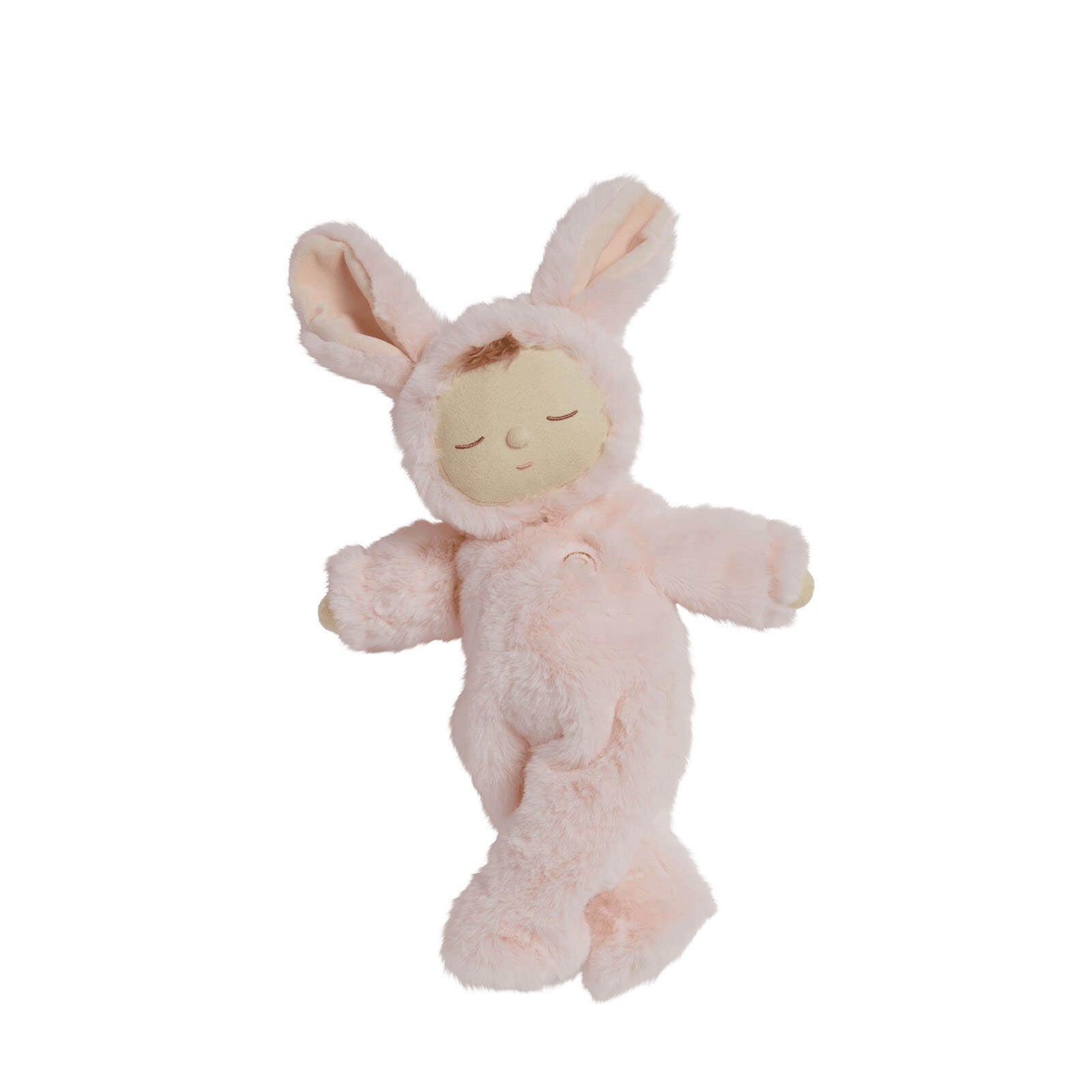 Lullaby Cozy Dinkum Doll - Bunny Moppet Pink