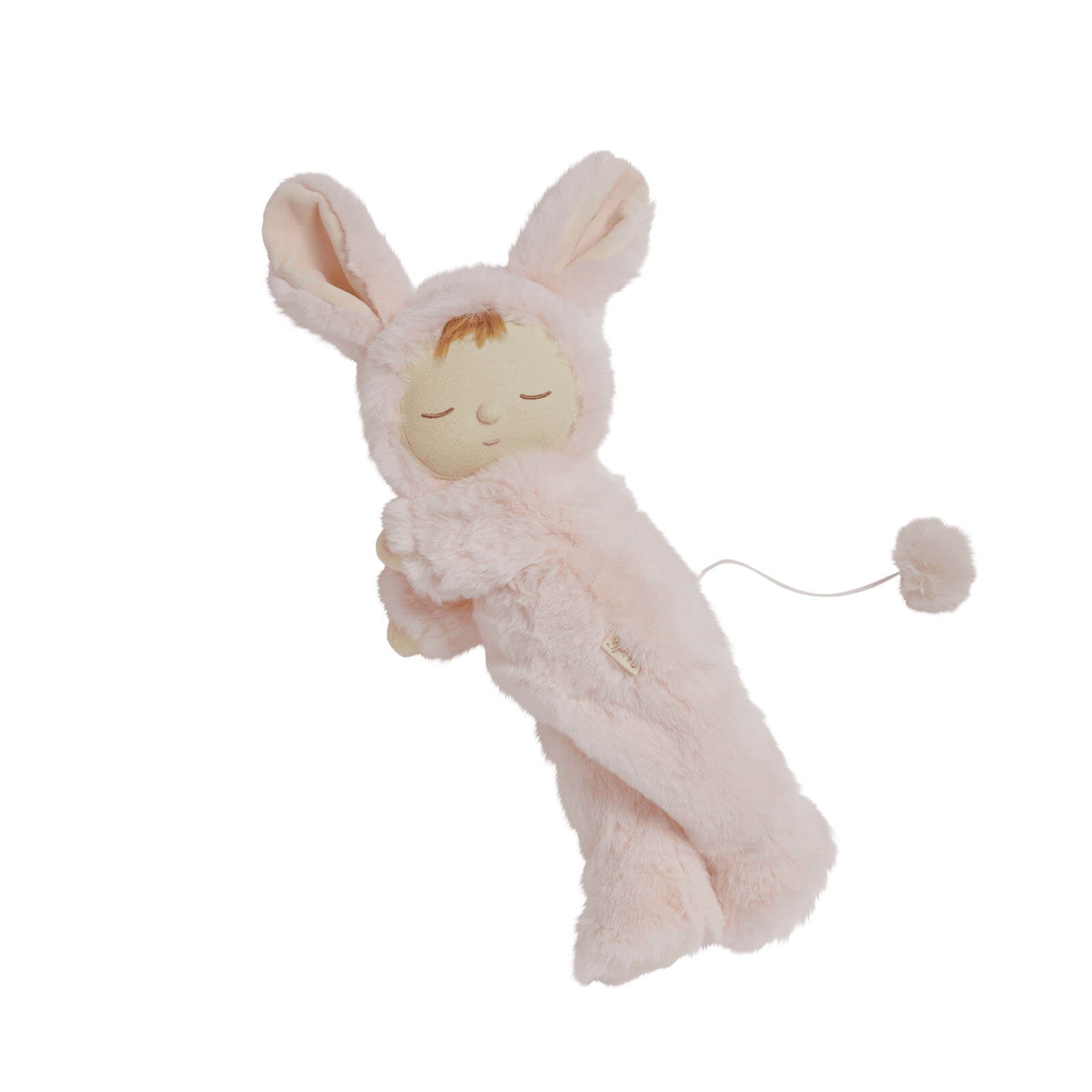 Lullaby Cozy Dinkum Doll - Bunny Moppet Pink