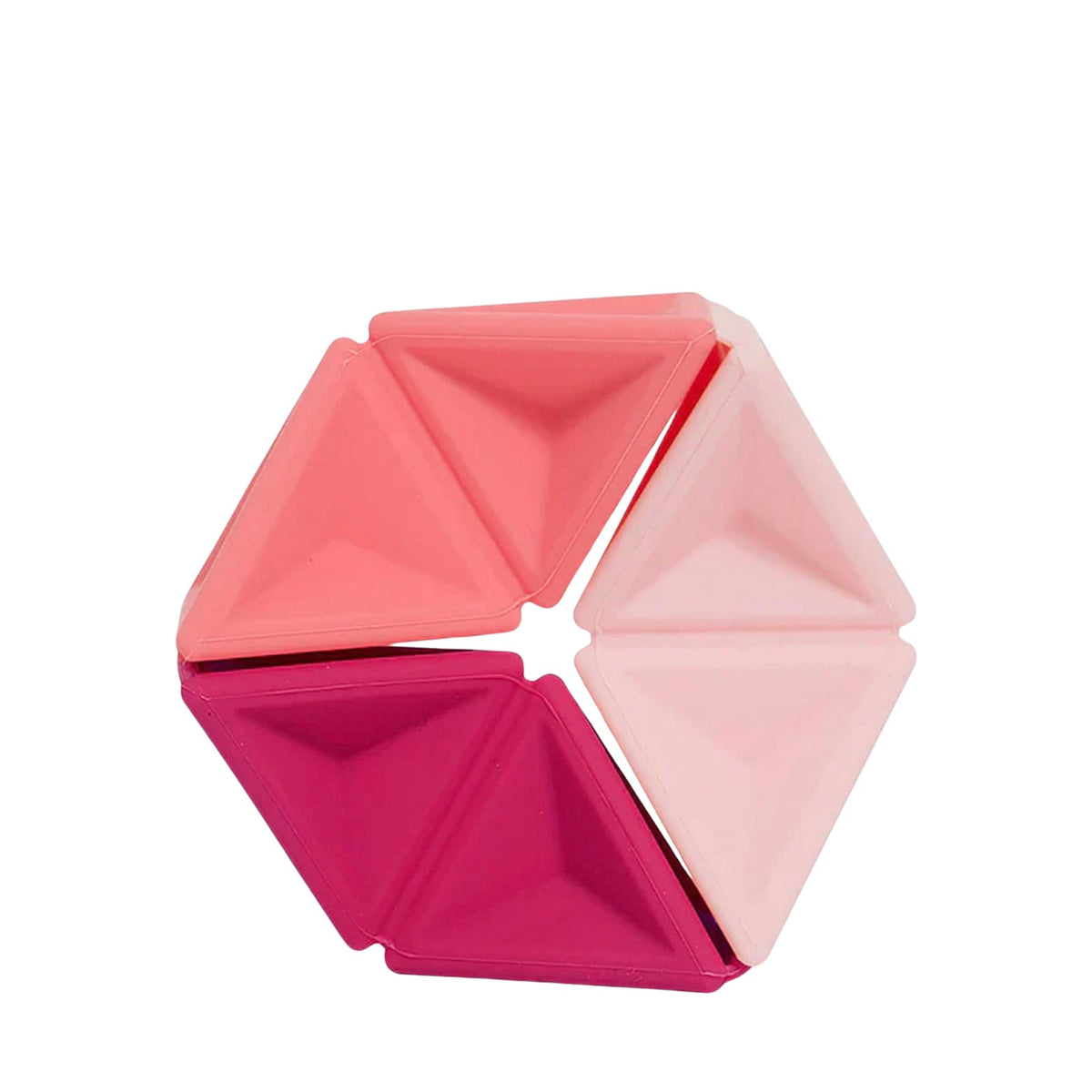 Pivot Silicone Flexagon - Magenta