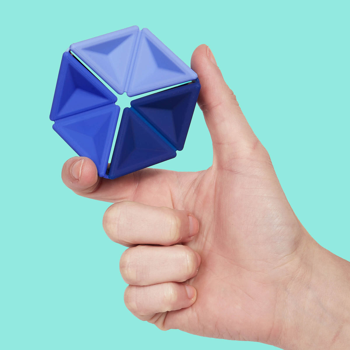 Pivot Silicone Flexagon - Navy