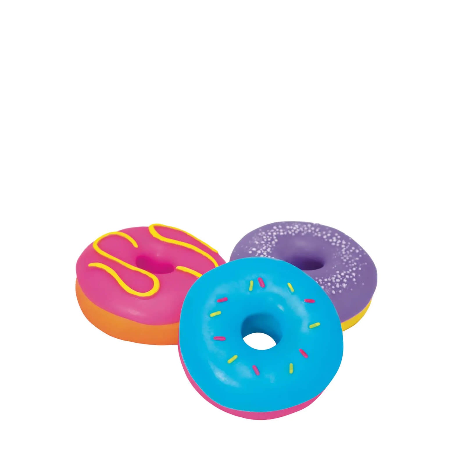 Squishy Fidget Toy - Coloured Donut