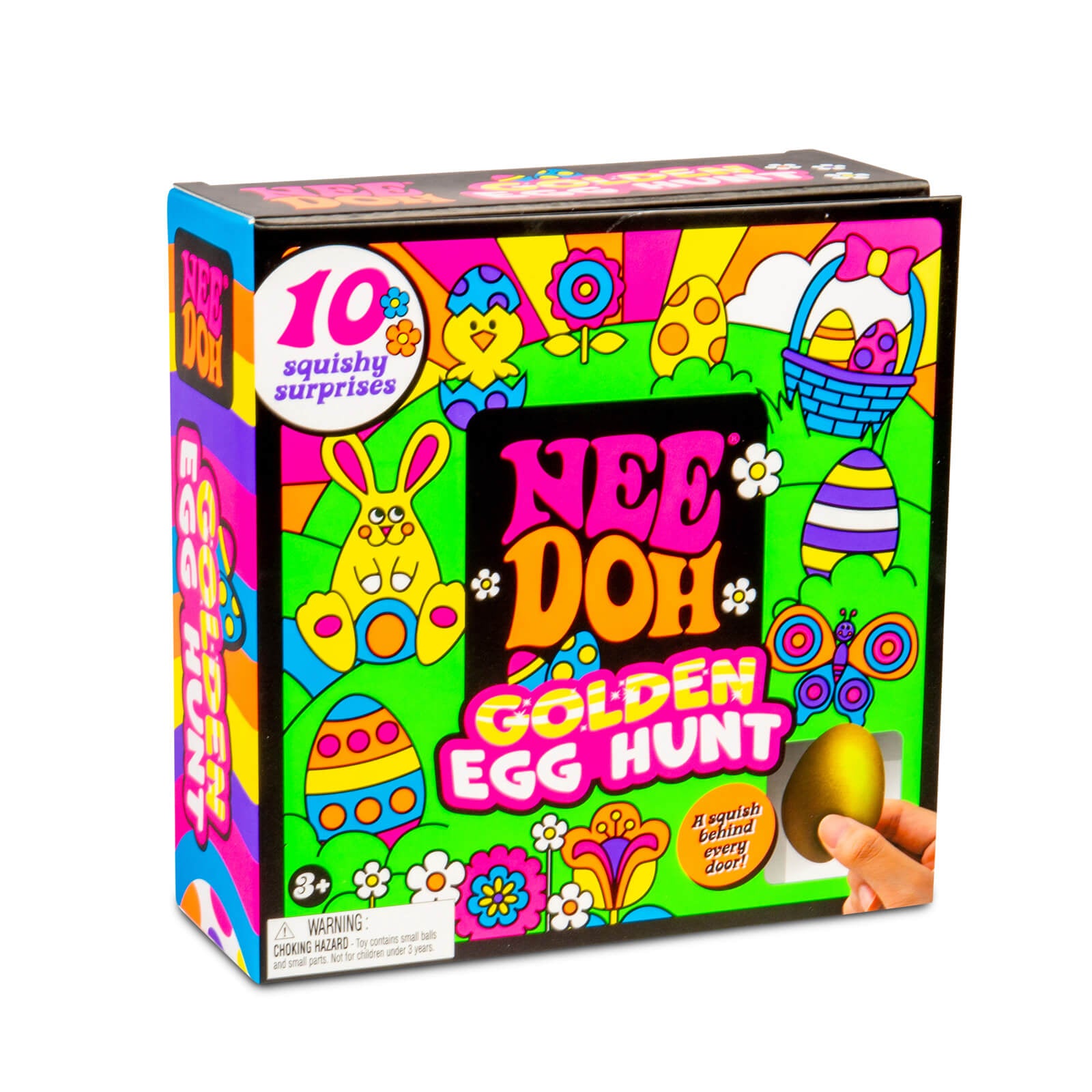 Golden Egg Hunt Fidget Set - 10 Squishy Surprises