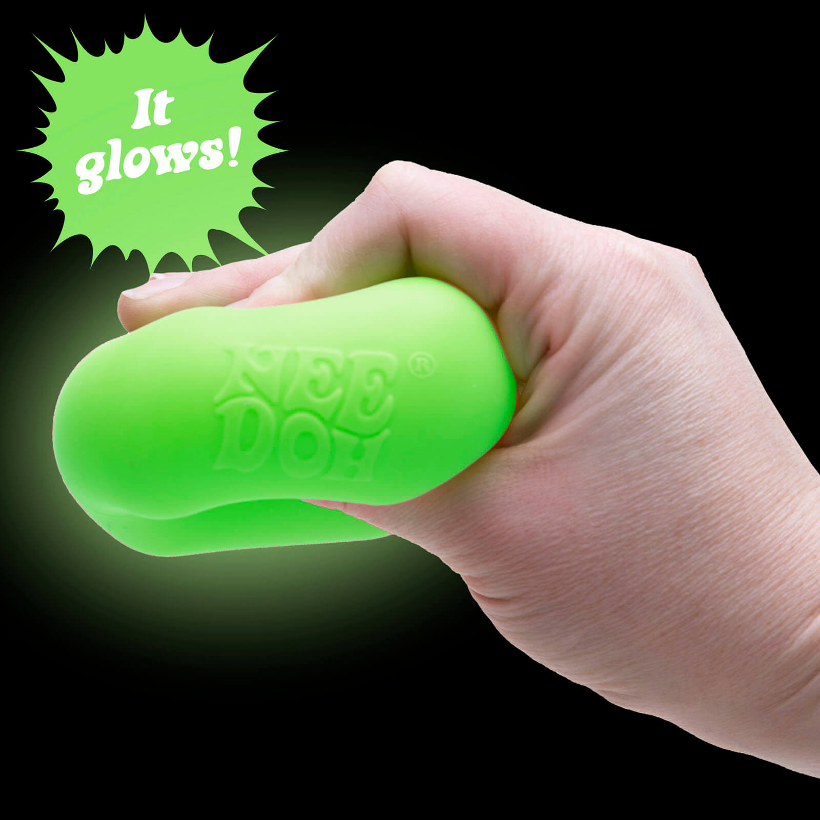 Squishy Fidget Toy - Nice Cube Glow In The Dark