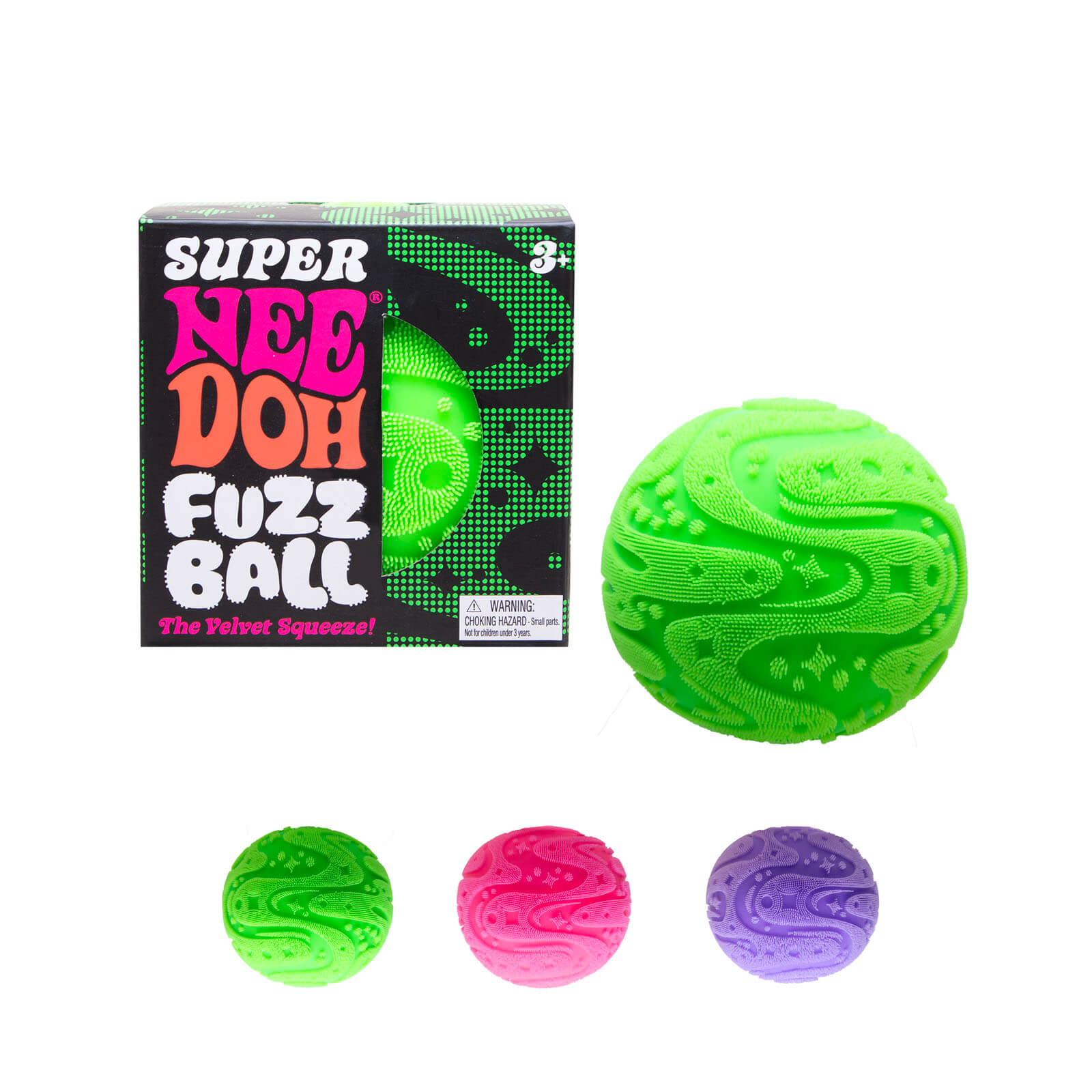 Squishy Stress Ball - Super Fuzz Ball