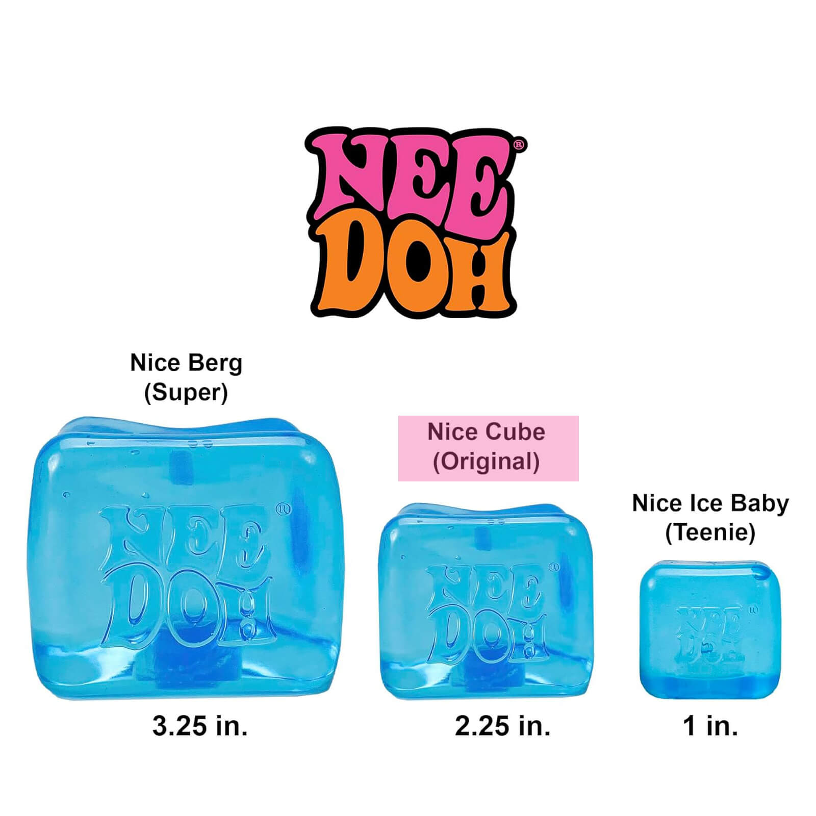 Squishy Fidget Toy - Nice Cube Swirl