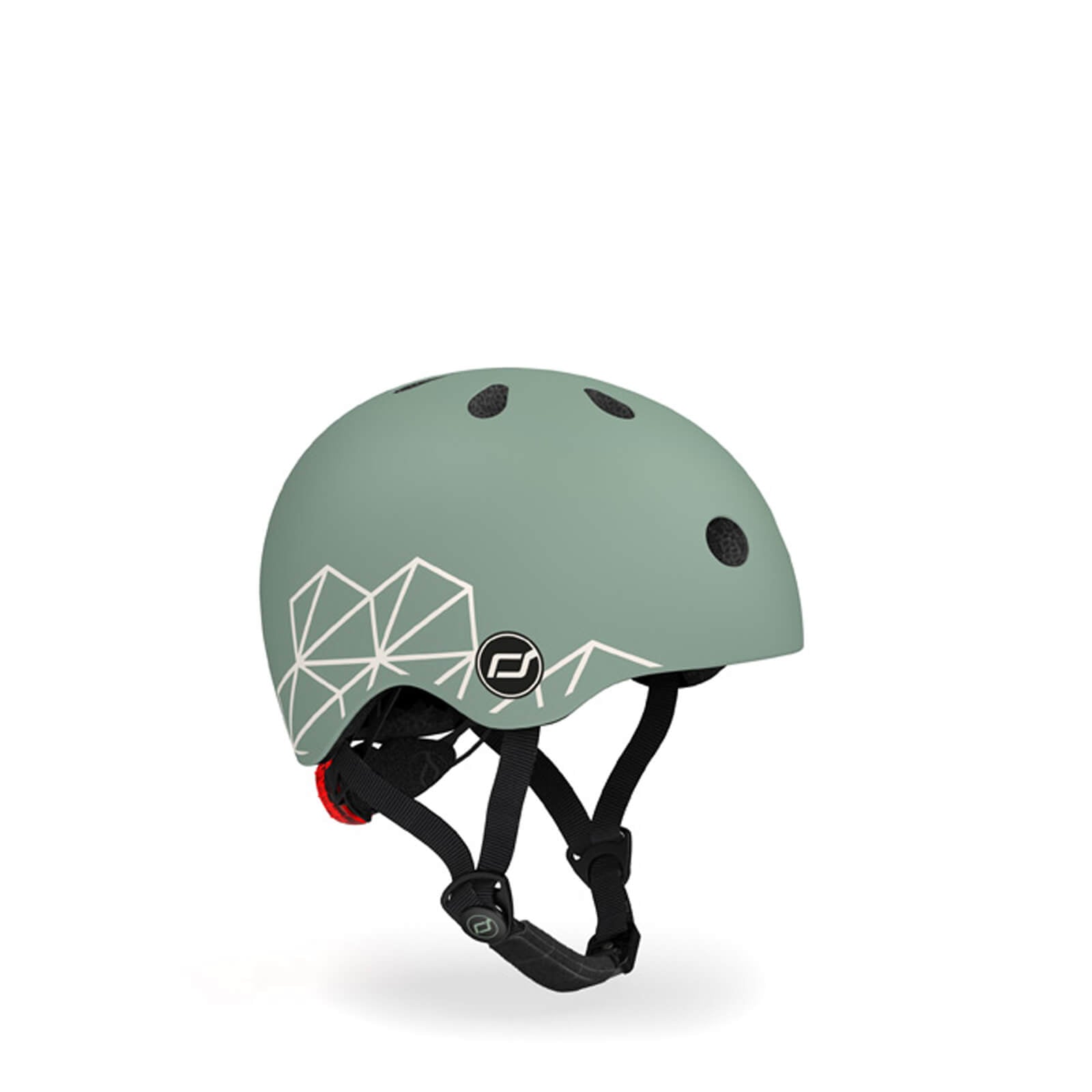 XXS-S Helmet - Green Lines