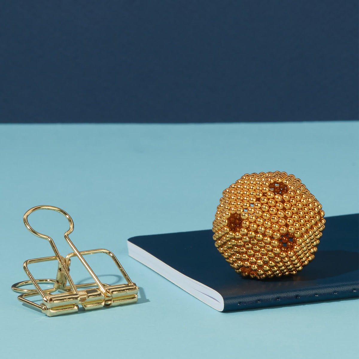 Mini Magnet Balls - Gold