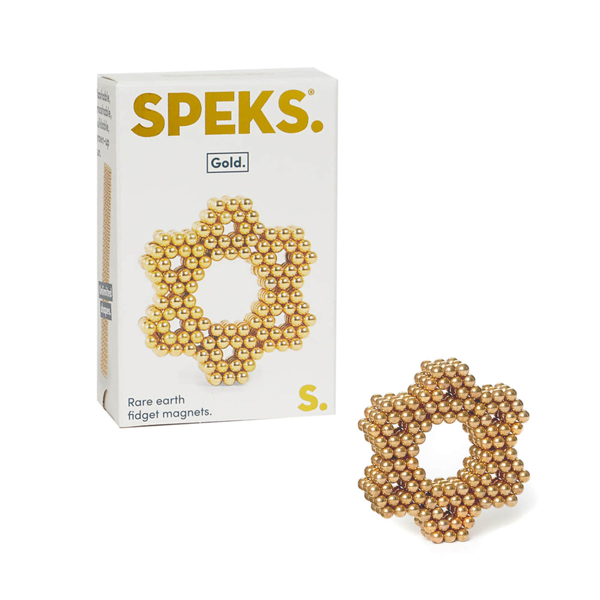 Mini Magnet Balls - Gold