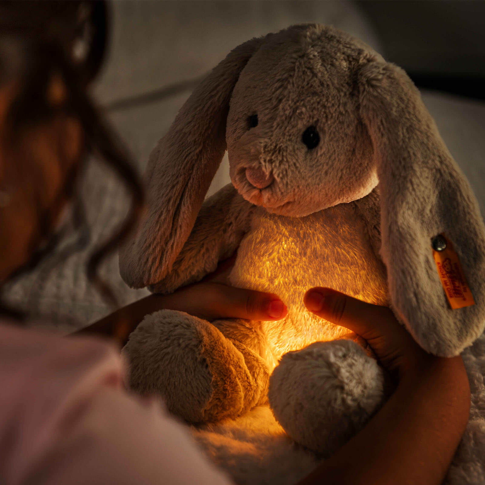 Light at Night Hoppie Rabbit 28cm