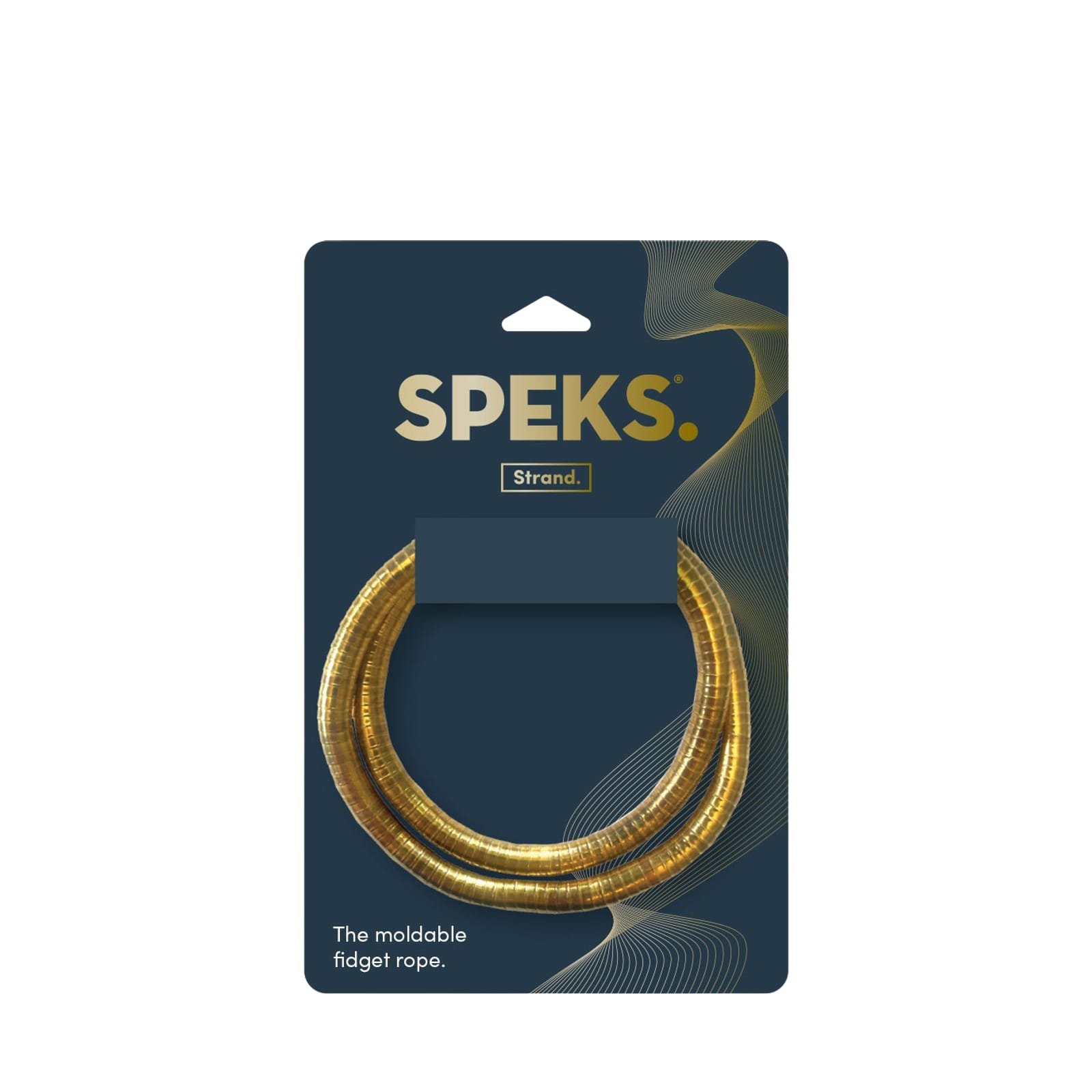 Strand Moldable Fidget Rope - Gold