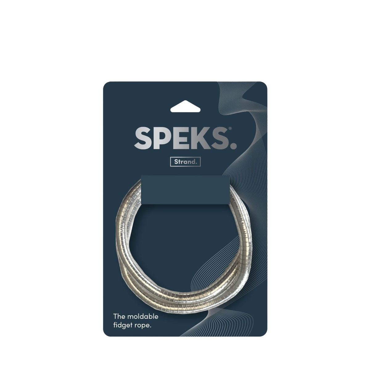 Strand Moldable Fidget Rope - Silver
