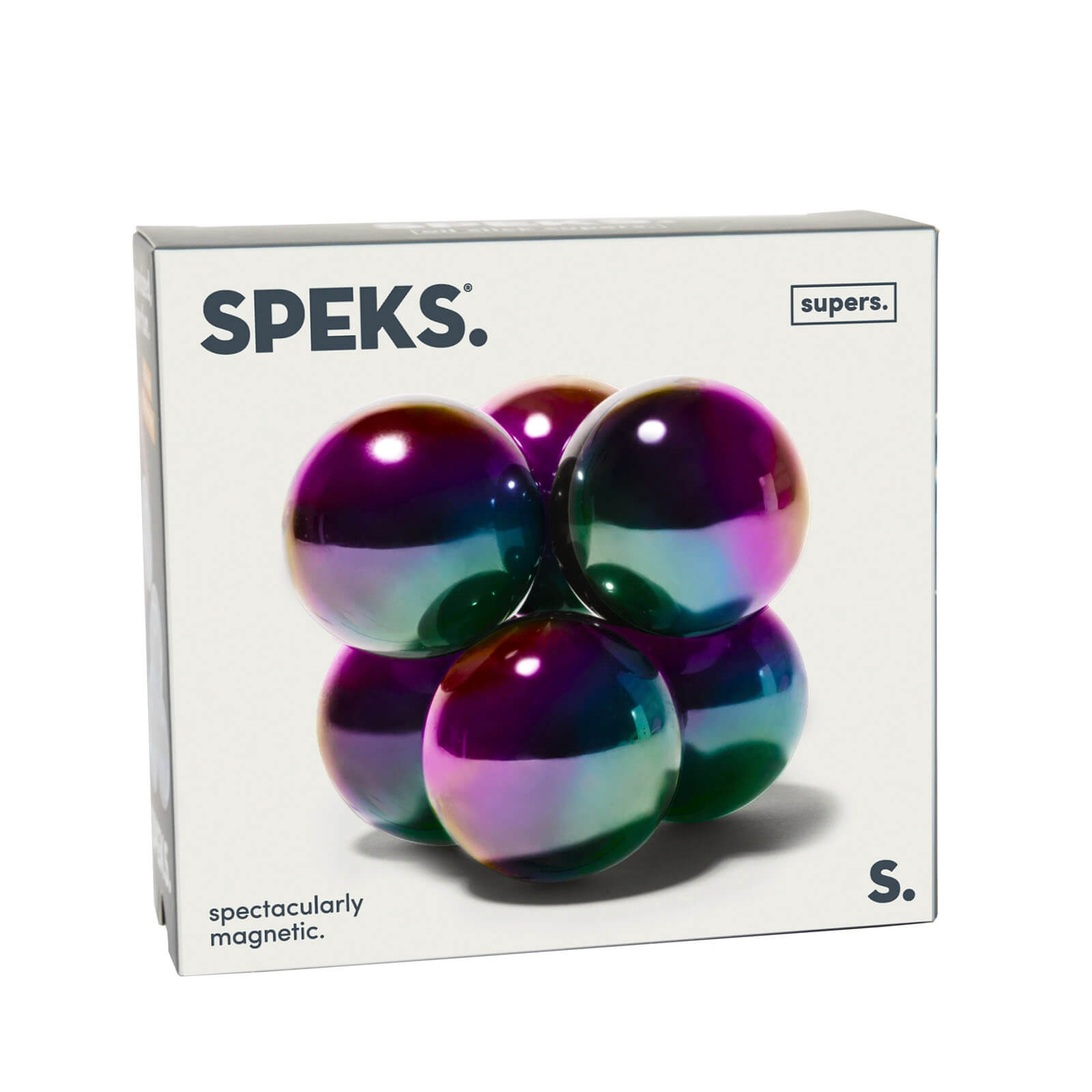 Supers - 6 Giant Magnet Balls - Oil Slick