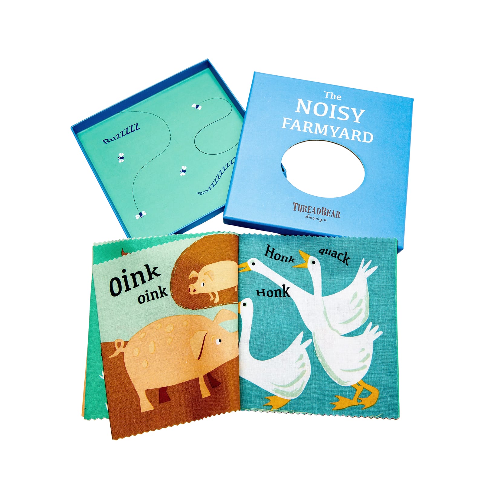 Rag Book - Noisy Farmyard