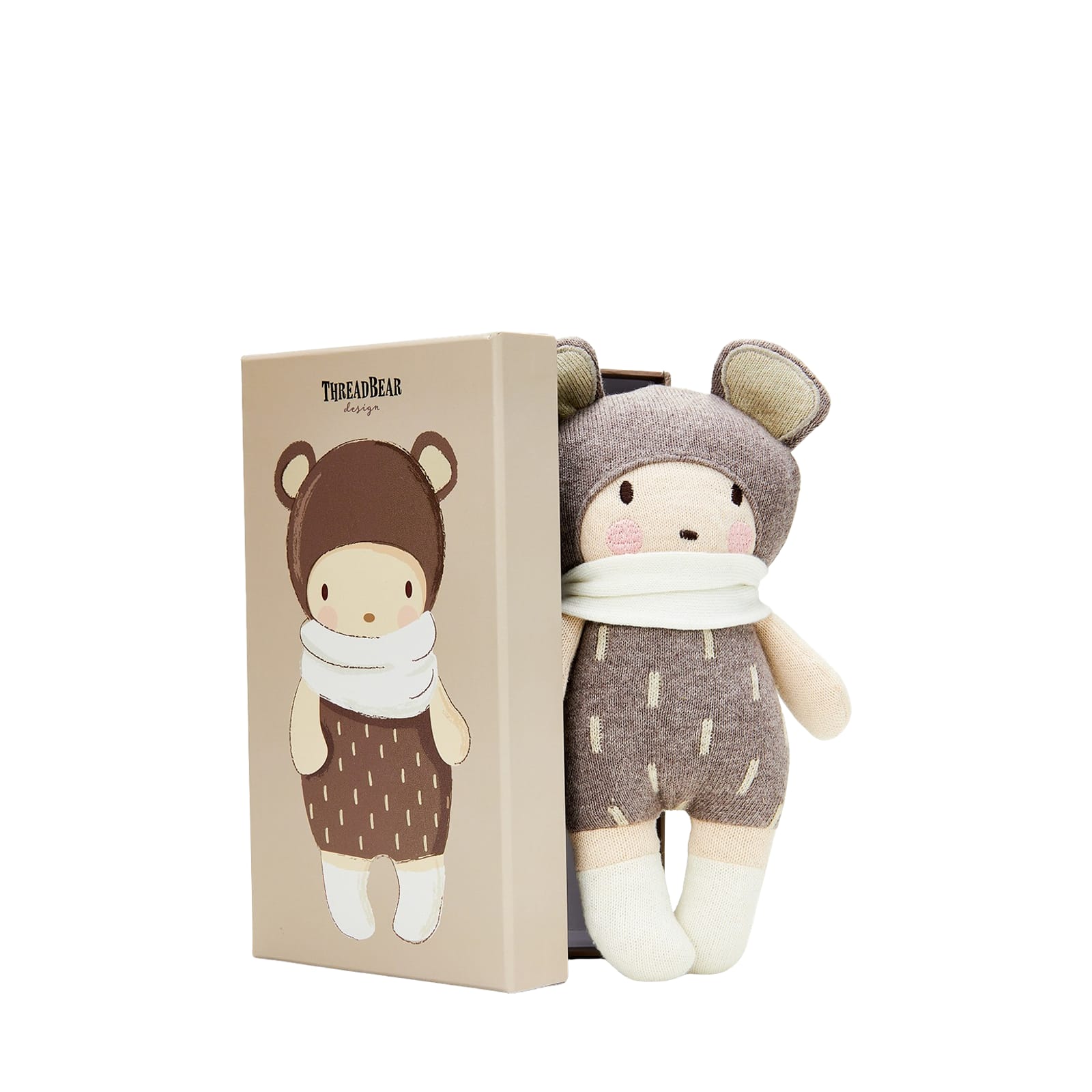 Large Knitted Doll - Beau