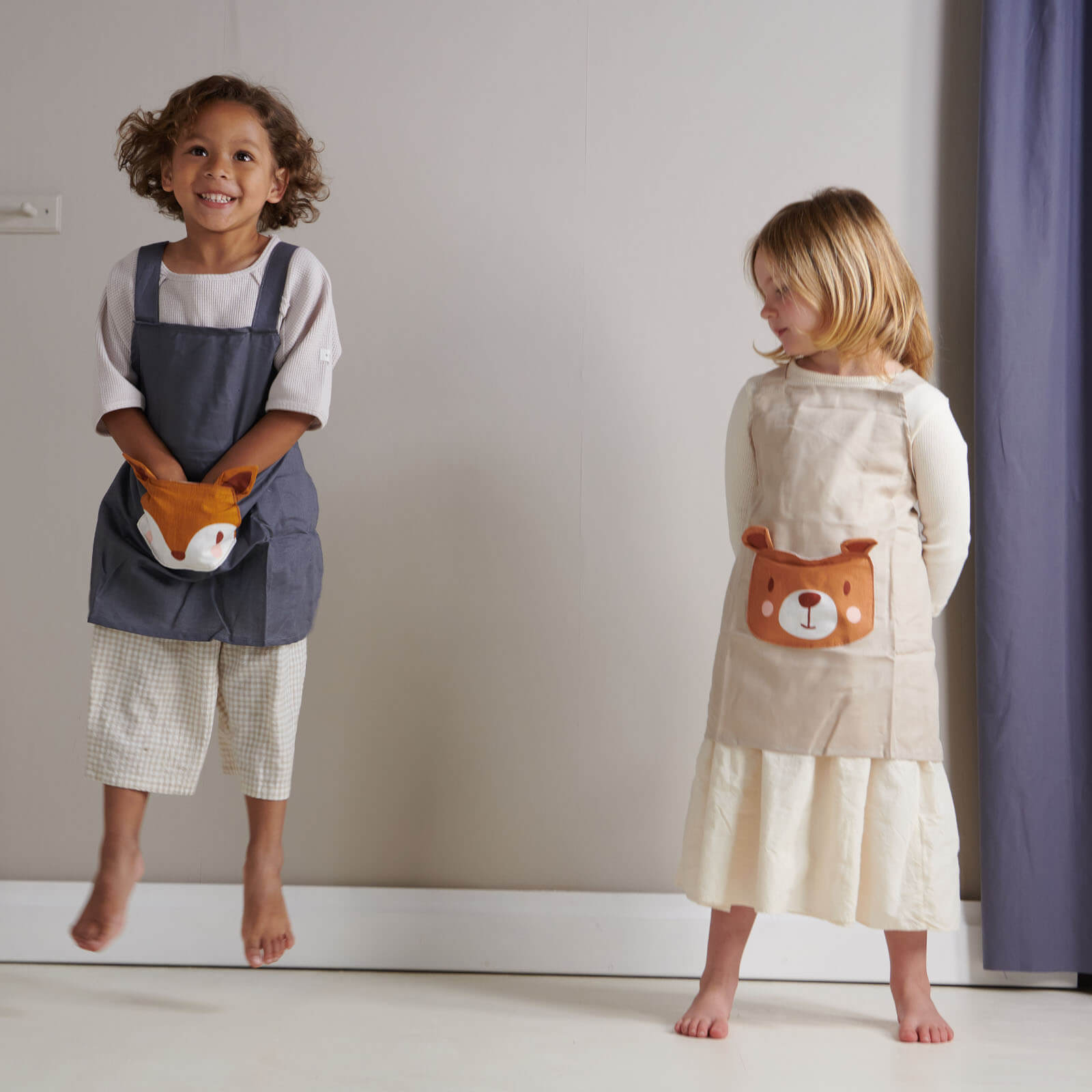 Linen Apron - Bear