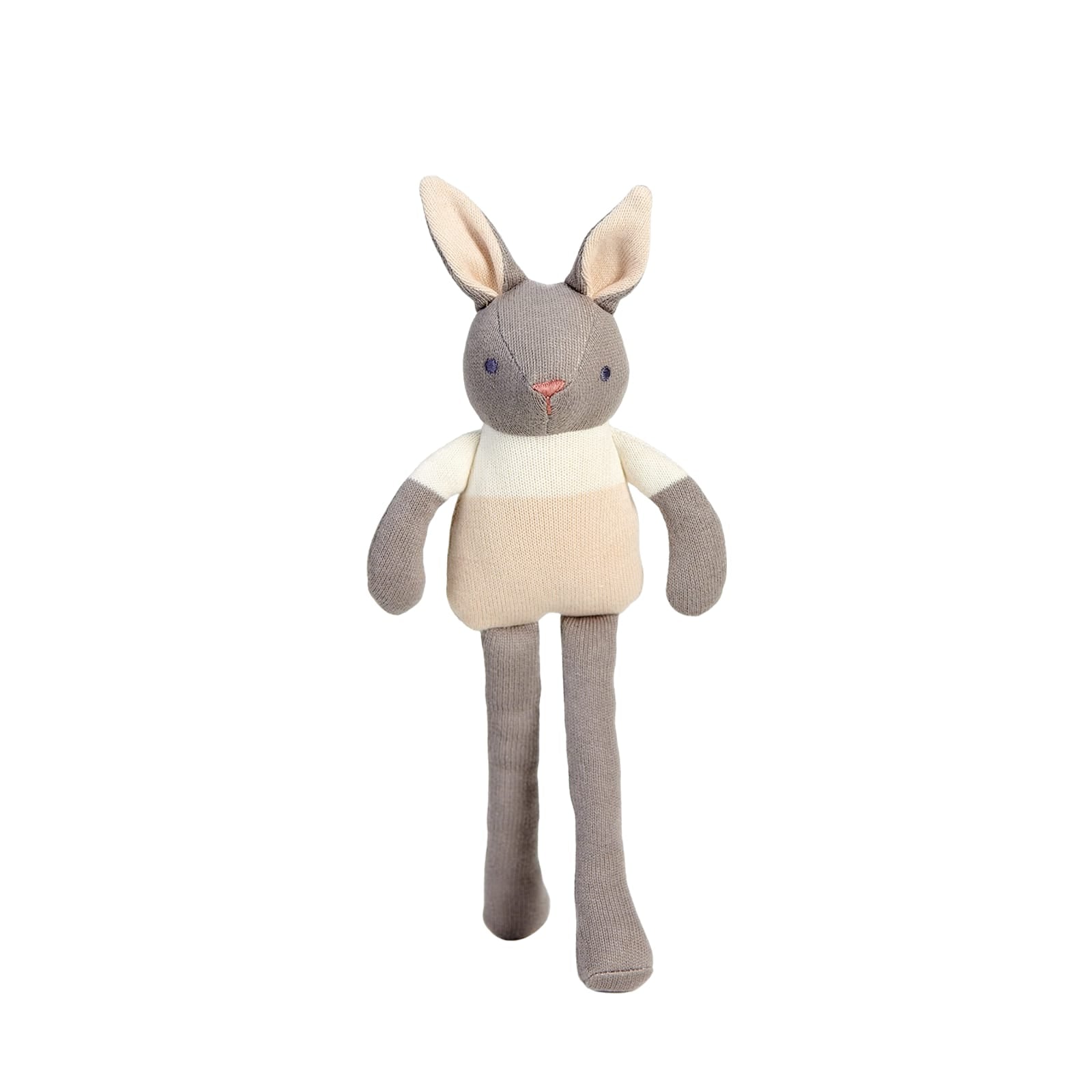 Baby Grey Bunny Doll