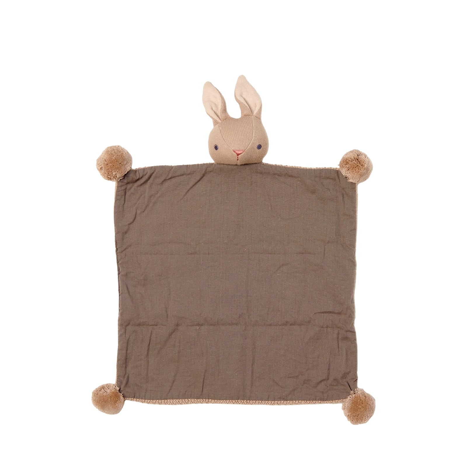 Baby Taupe Bunny Comforter