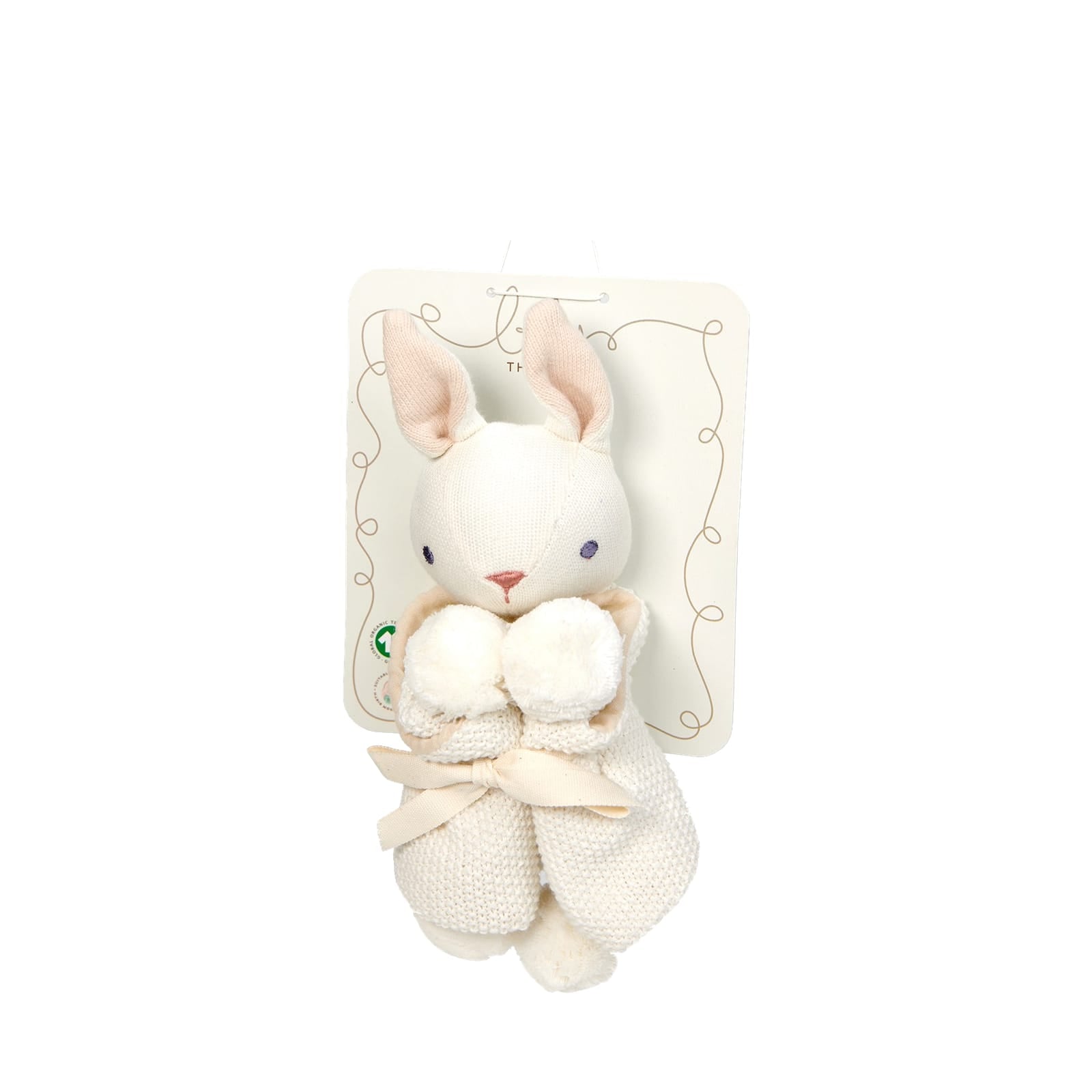 Baby Cream Bunny Comforter