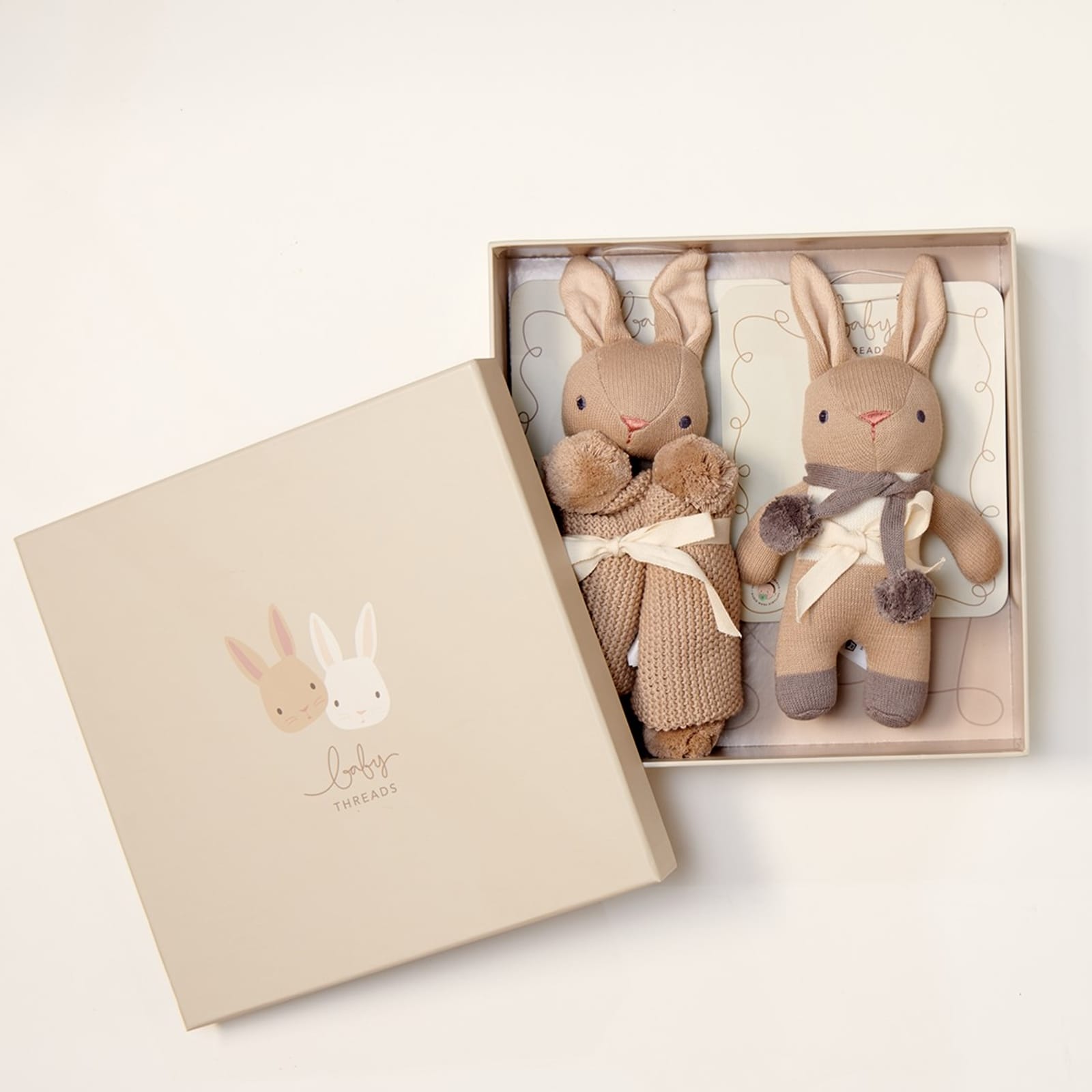 Baby Bunny Taupe Gift Set