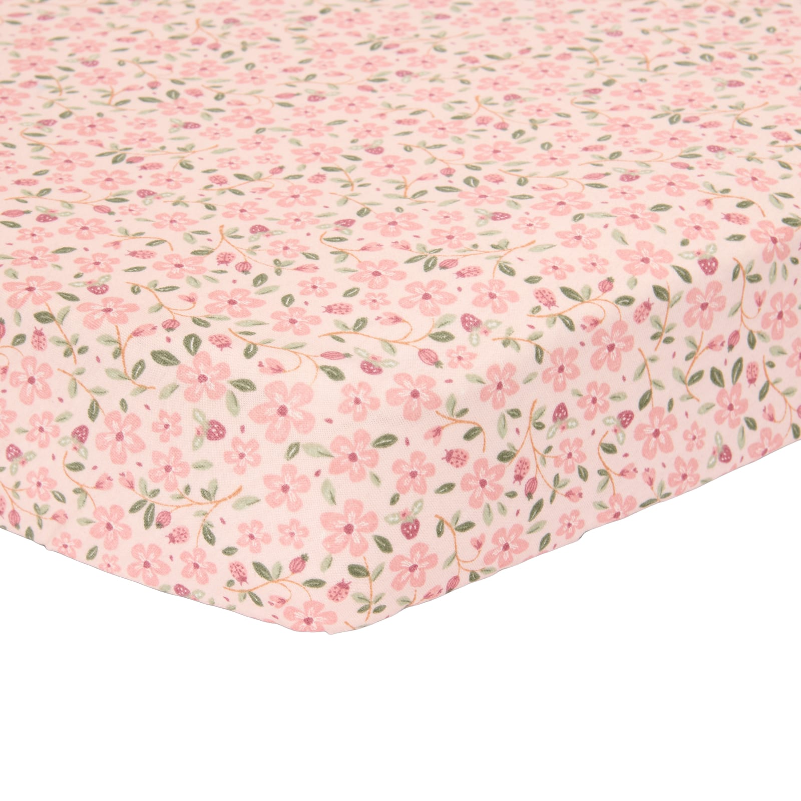 Fitted Cot Sheet 60cm x 120cm - Fairy Floral