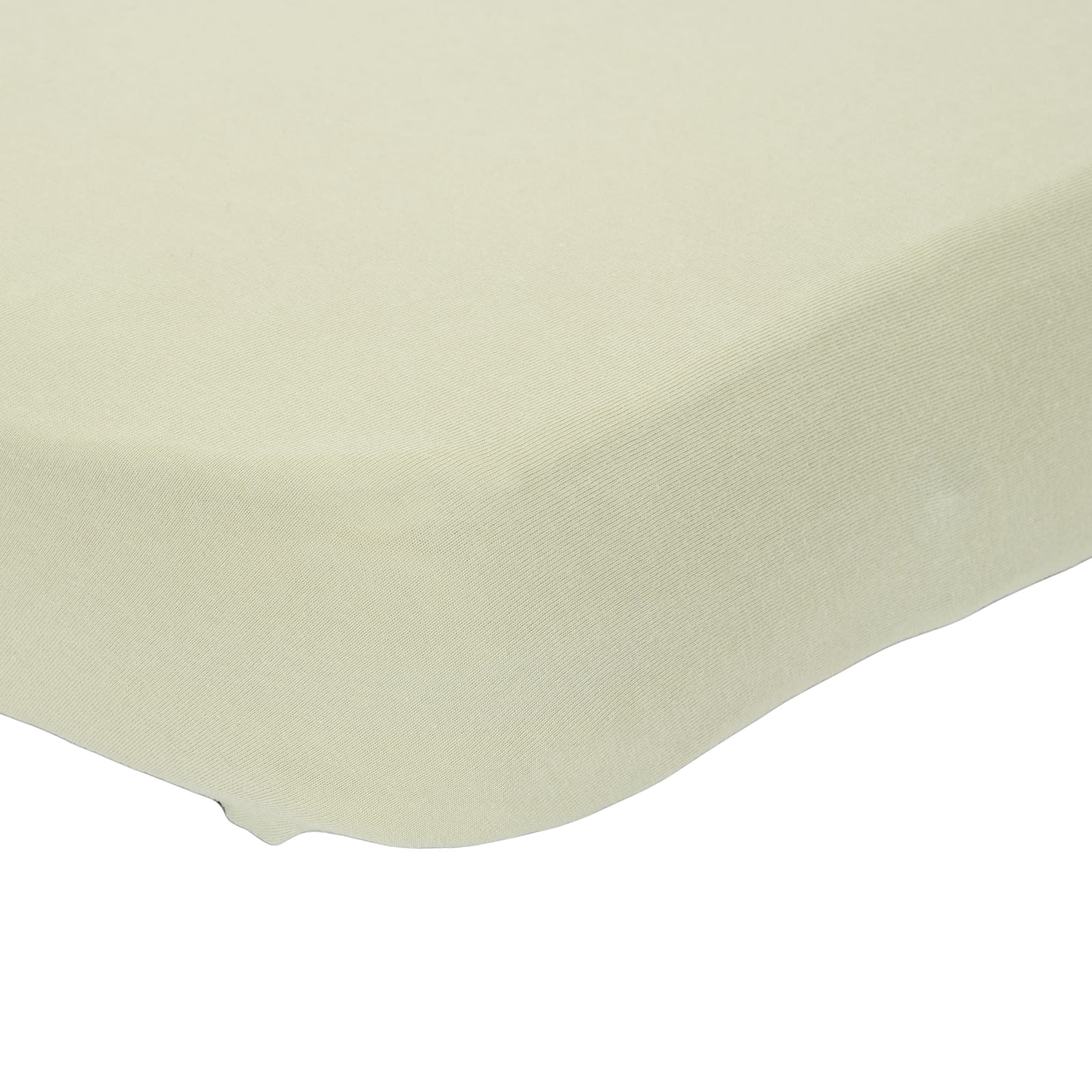Fitted Cot Sheet 40cm x 80cm - Pure Sage