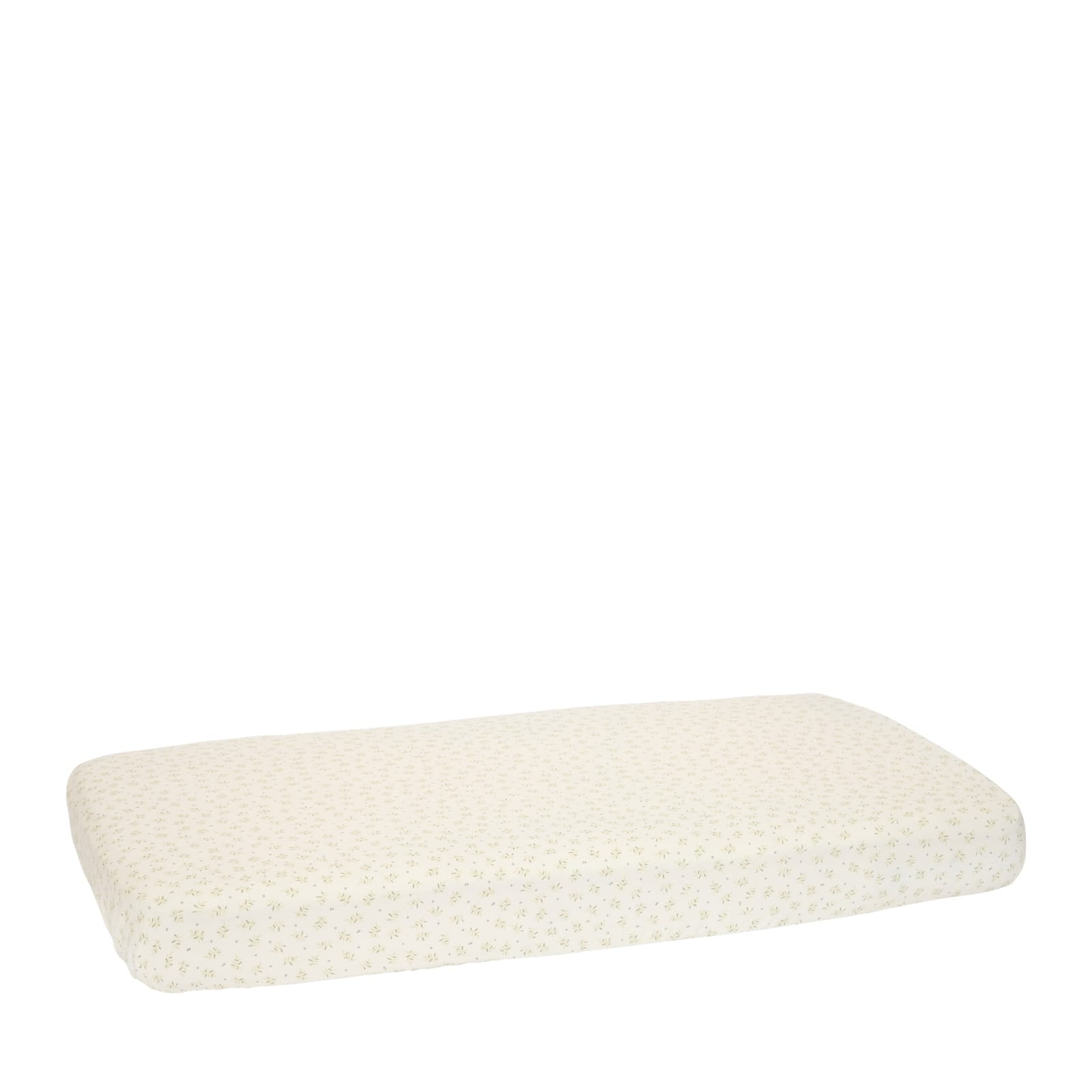 Single Bed Fitted Sheet - Blueberry Leaves